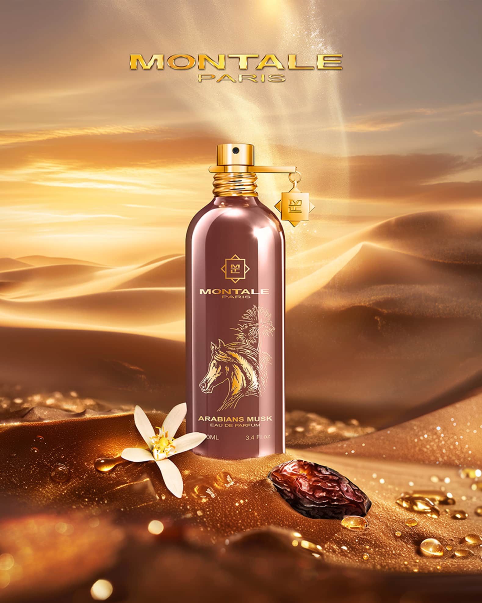 Montale Arabians Musk Eau De Parfum, 3.4 oz. Neiman Marcus