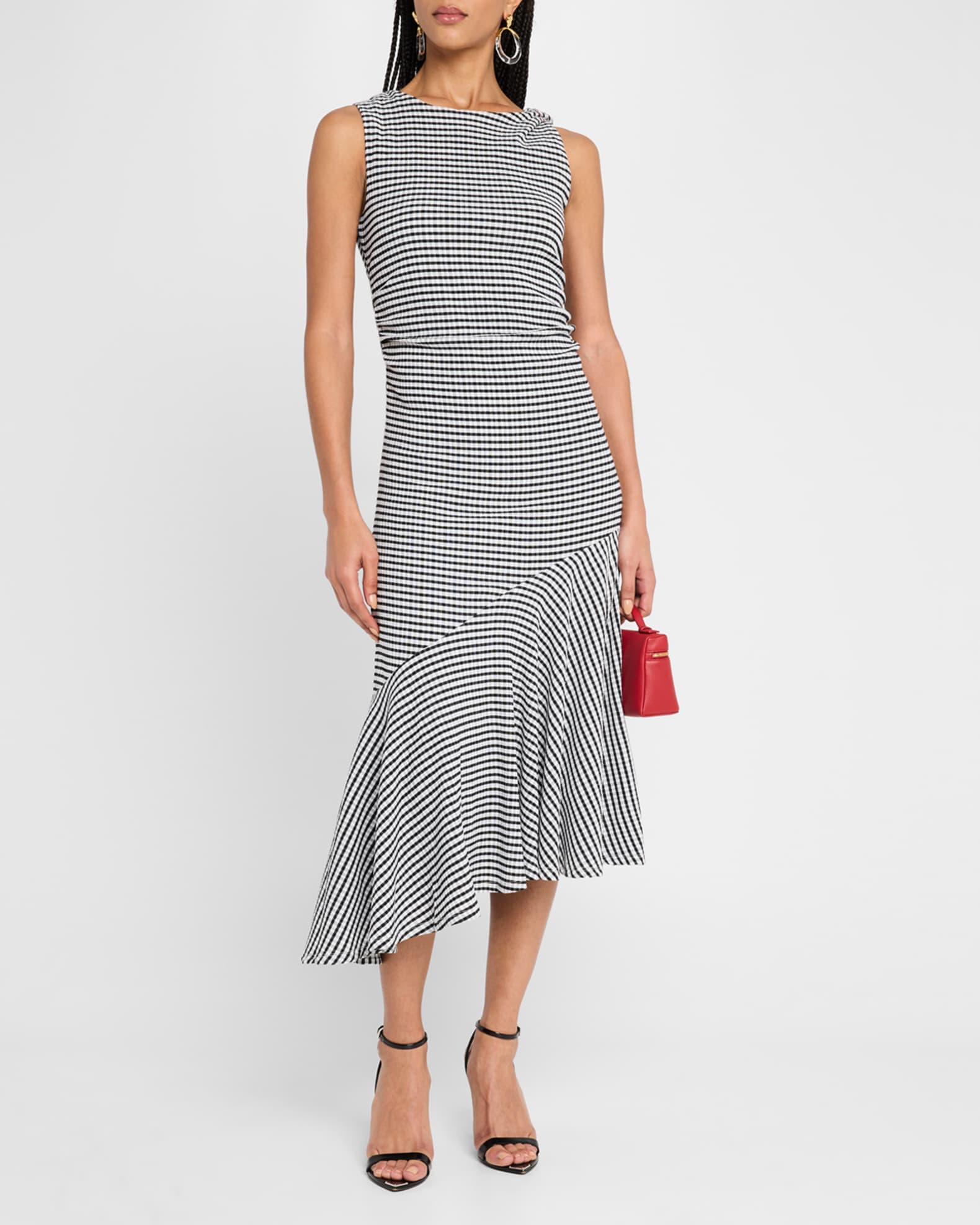 Daija Asymmetric Midi Dress 1
