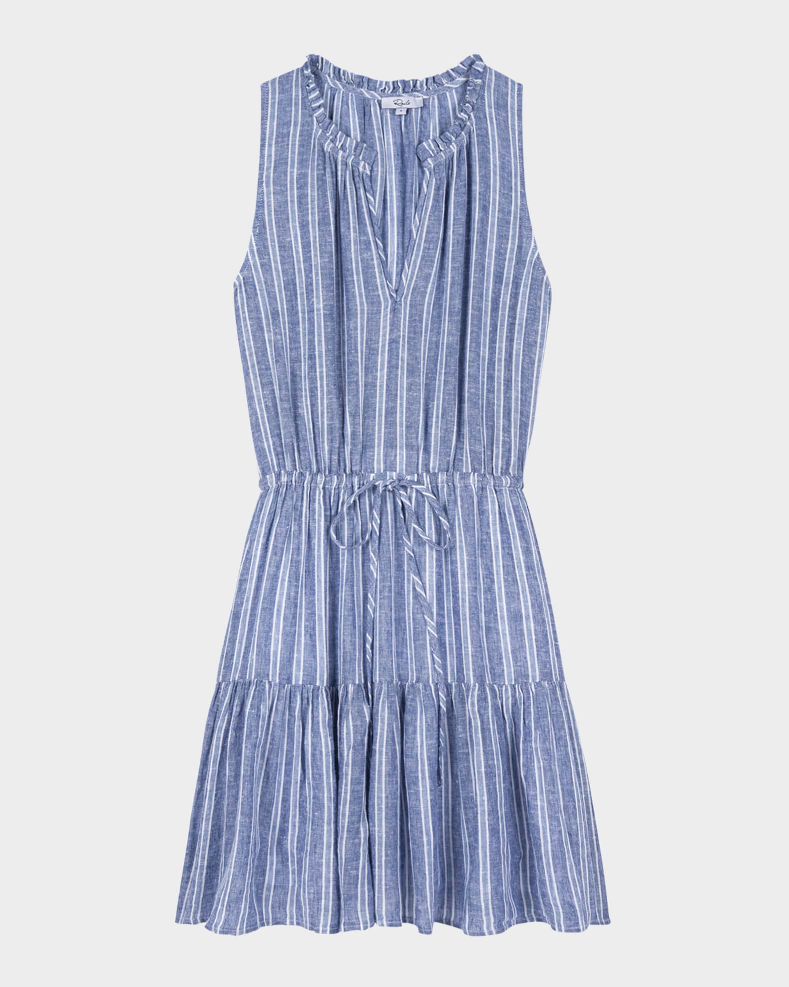 Albany Striped Mini Dress 0