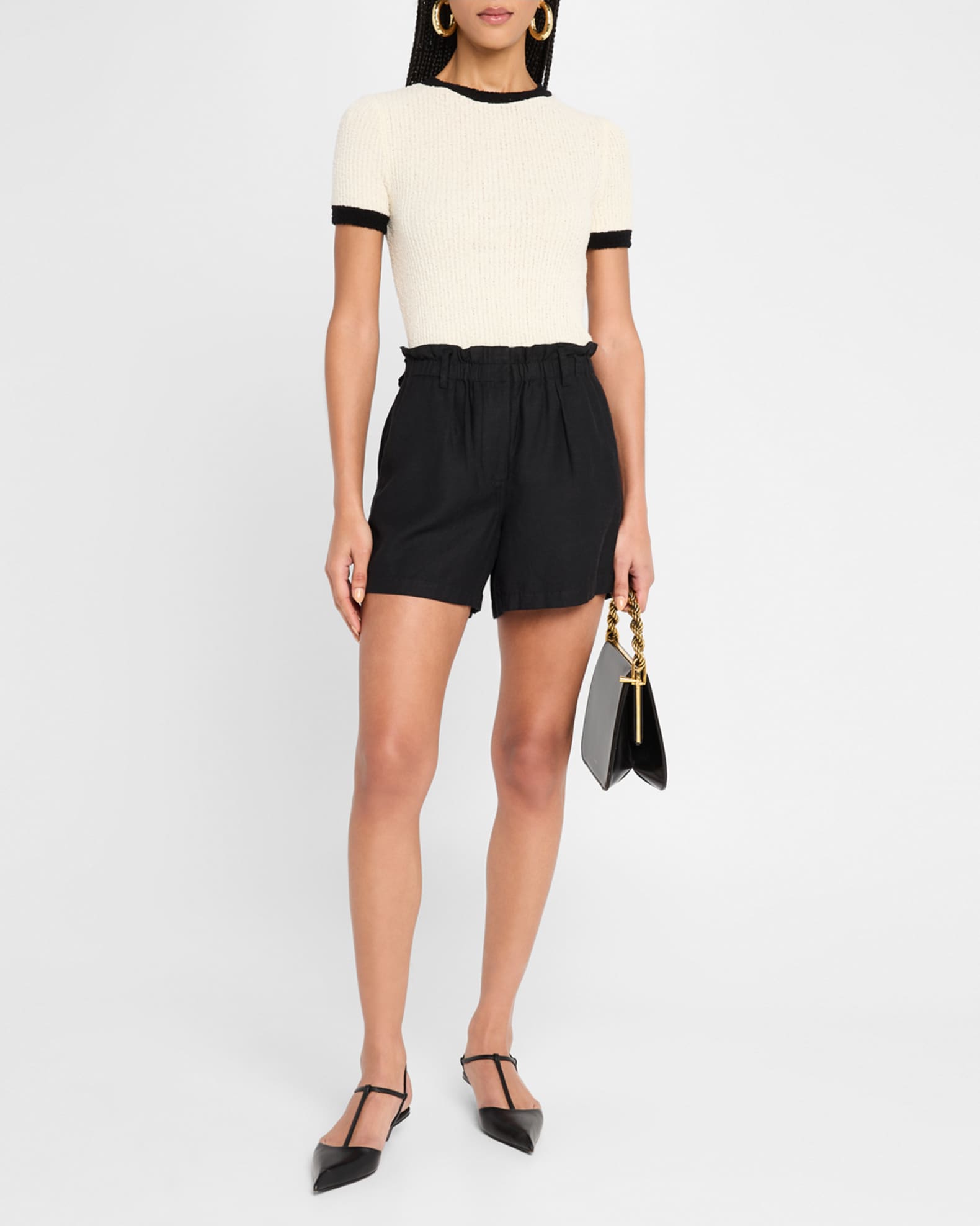Monte Paper Bag Shorts 1