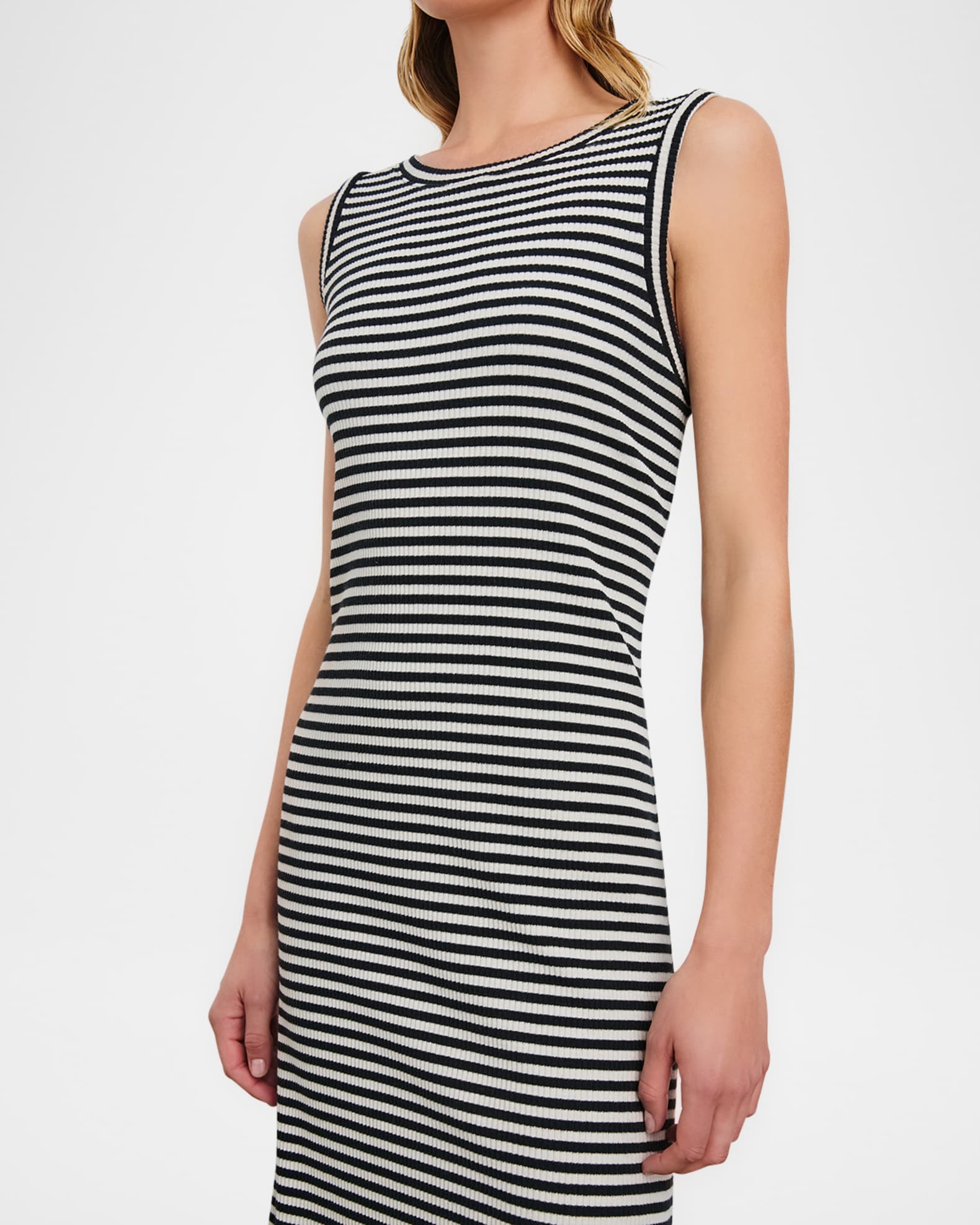 Urban Motion Tank Cocoon Dress, Stripes main image 0