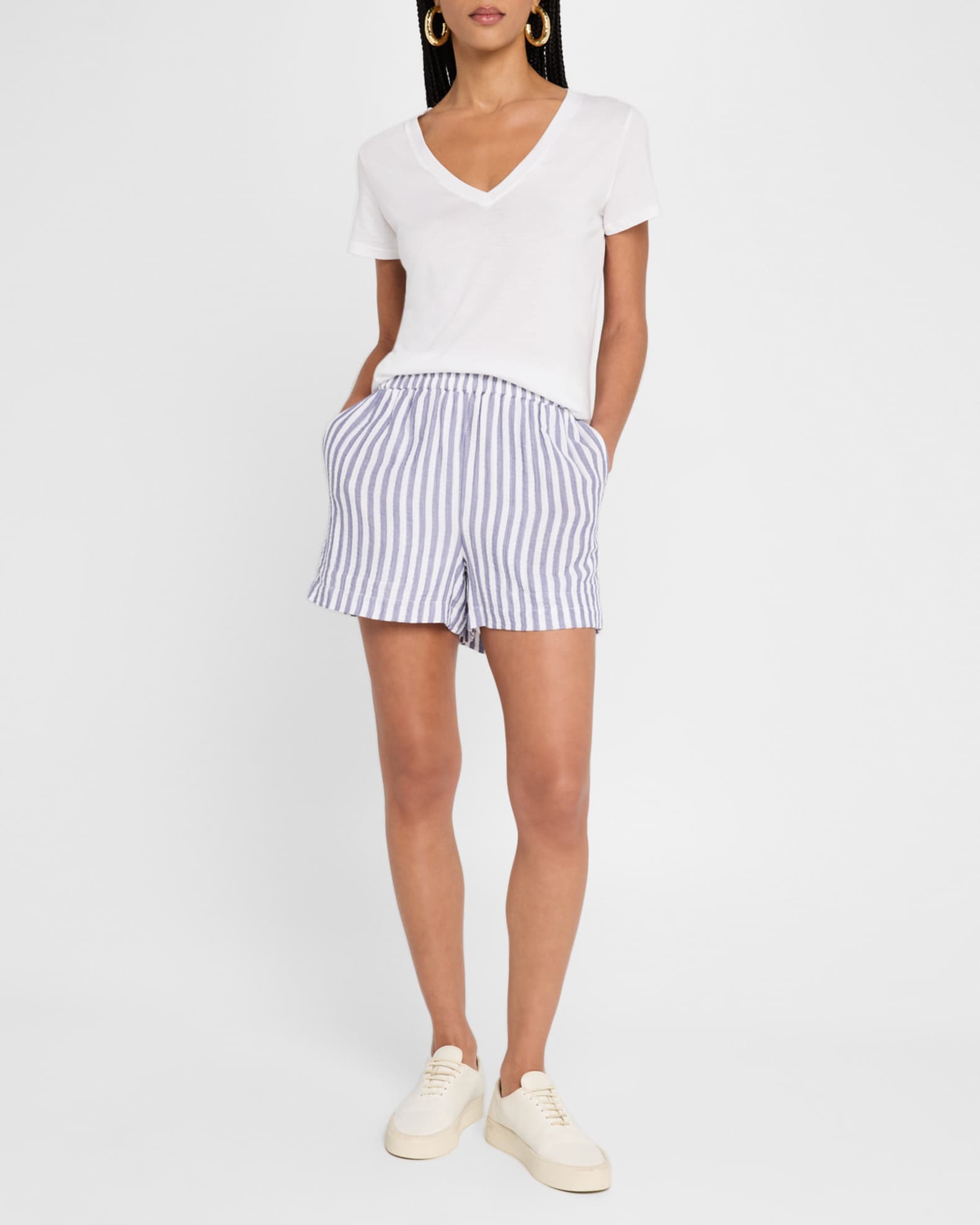 Leighton Striped Shorts 1