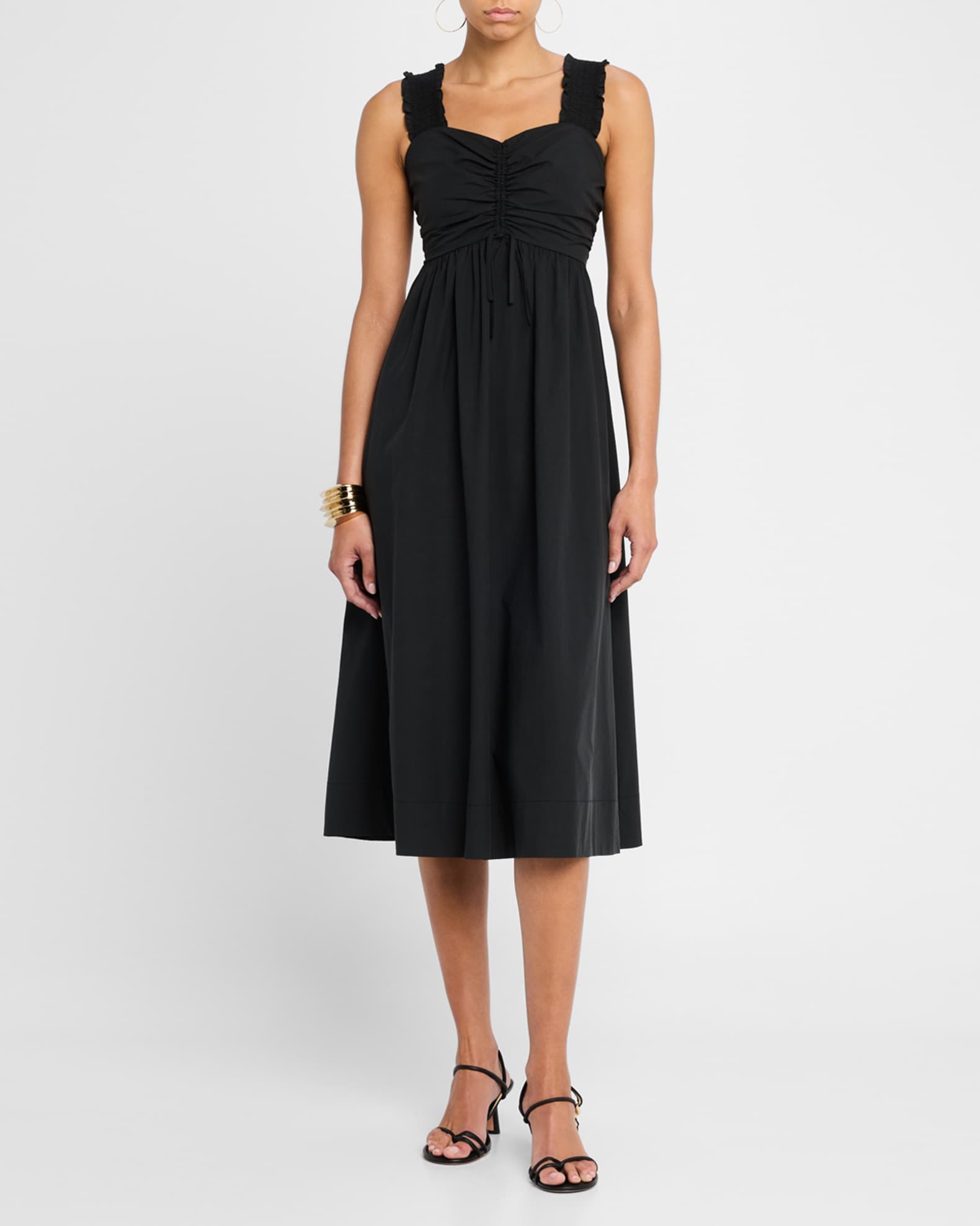 Irisa Poplin Midi Dress 1