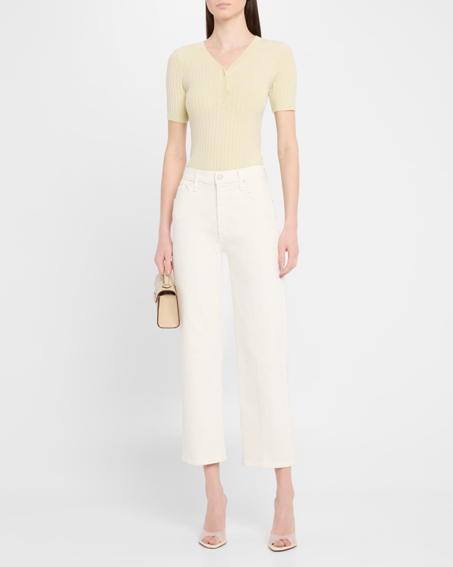 Kennedy Ribbed Cashmere Henley 1