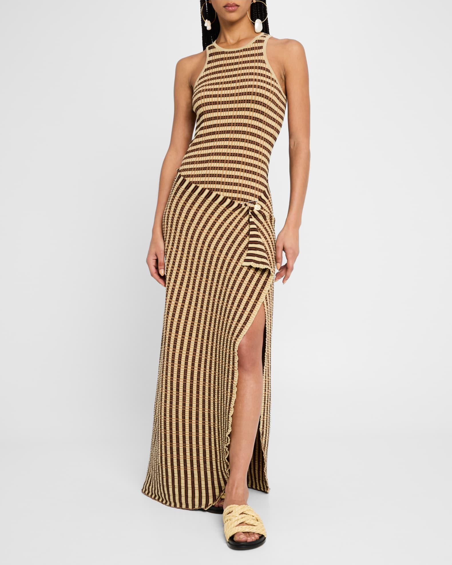 Aliki Sleeveless Wrap Dress 1