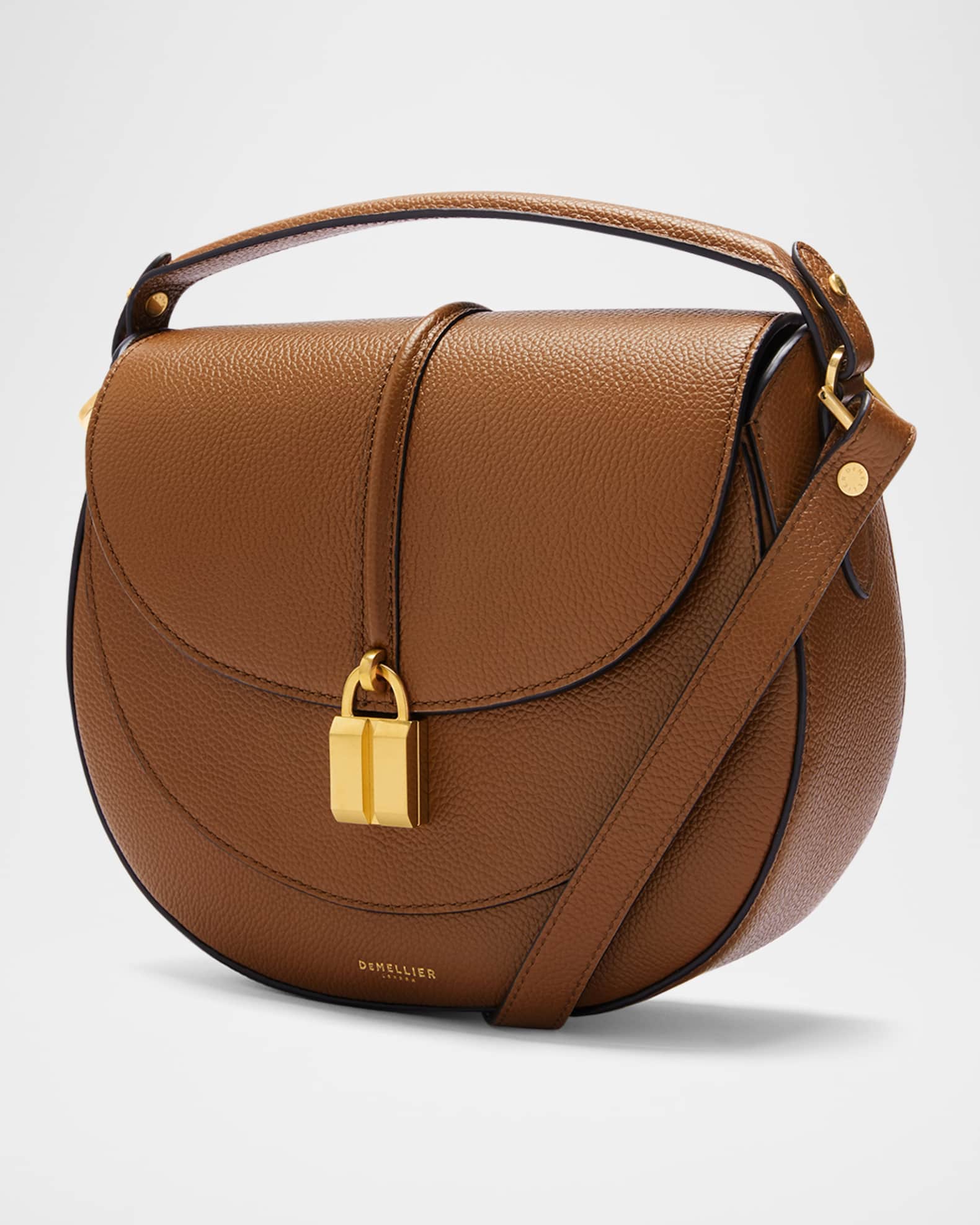 The Siena Saddle Leather Crossbody Bag 1