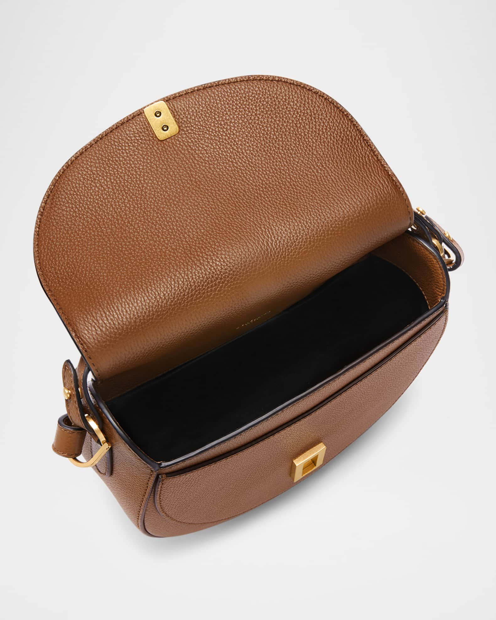 DeMellier The Siena Saddle Leather Crossbody Bag | Neiman Marcus