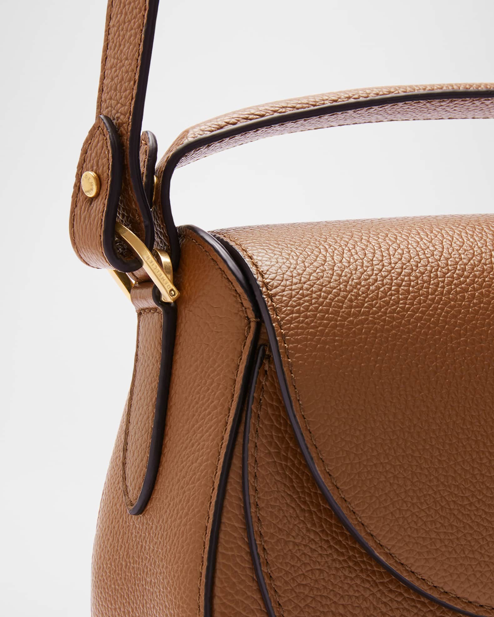 DeMellier The Siena Saddle Leather Crossbody Bag | Neiman Marcus