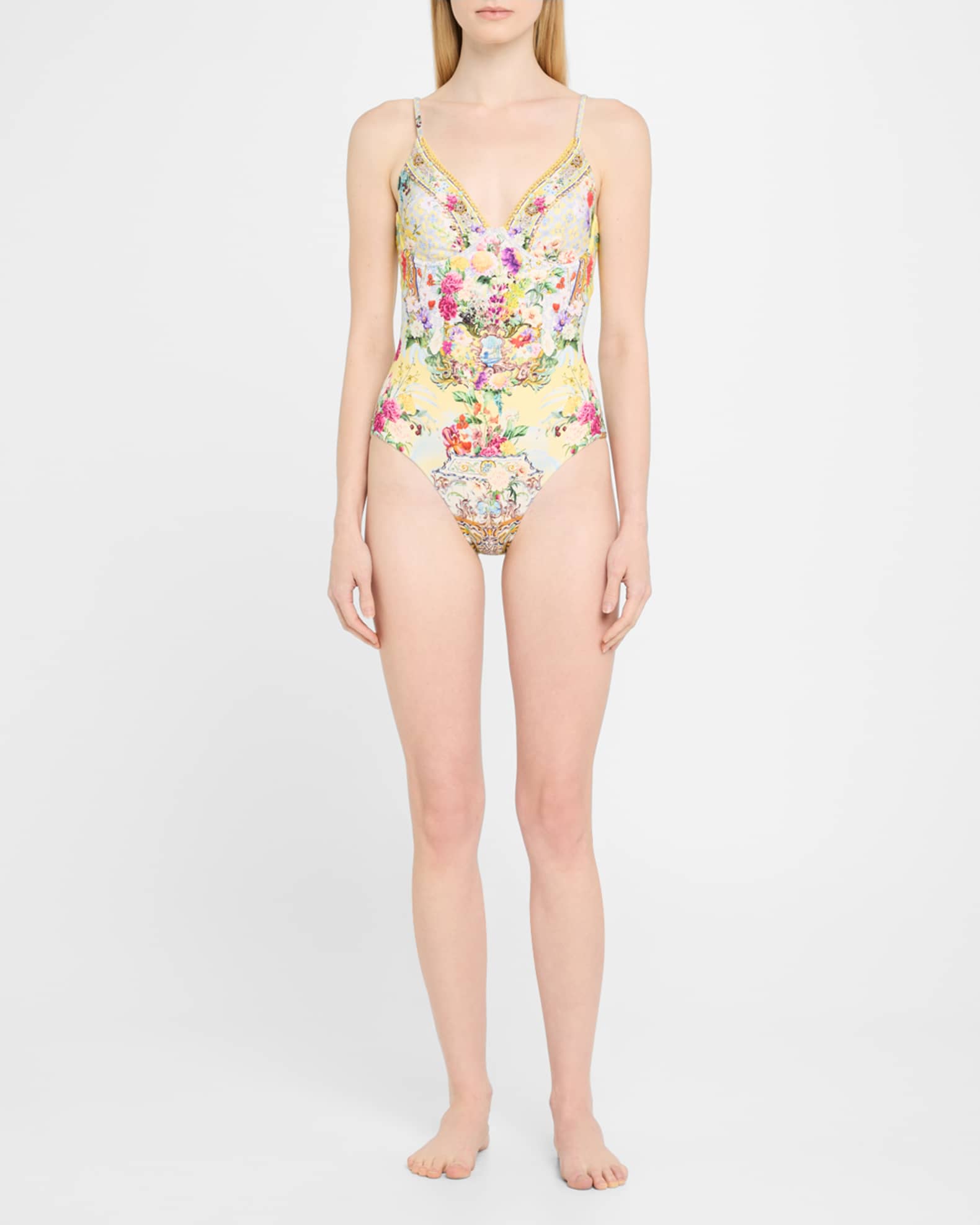 Flor Fantastica Soft Cup Underwire One-Piece Swimsuit 1
