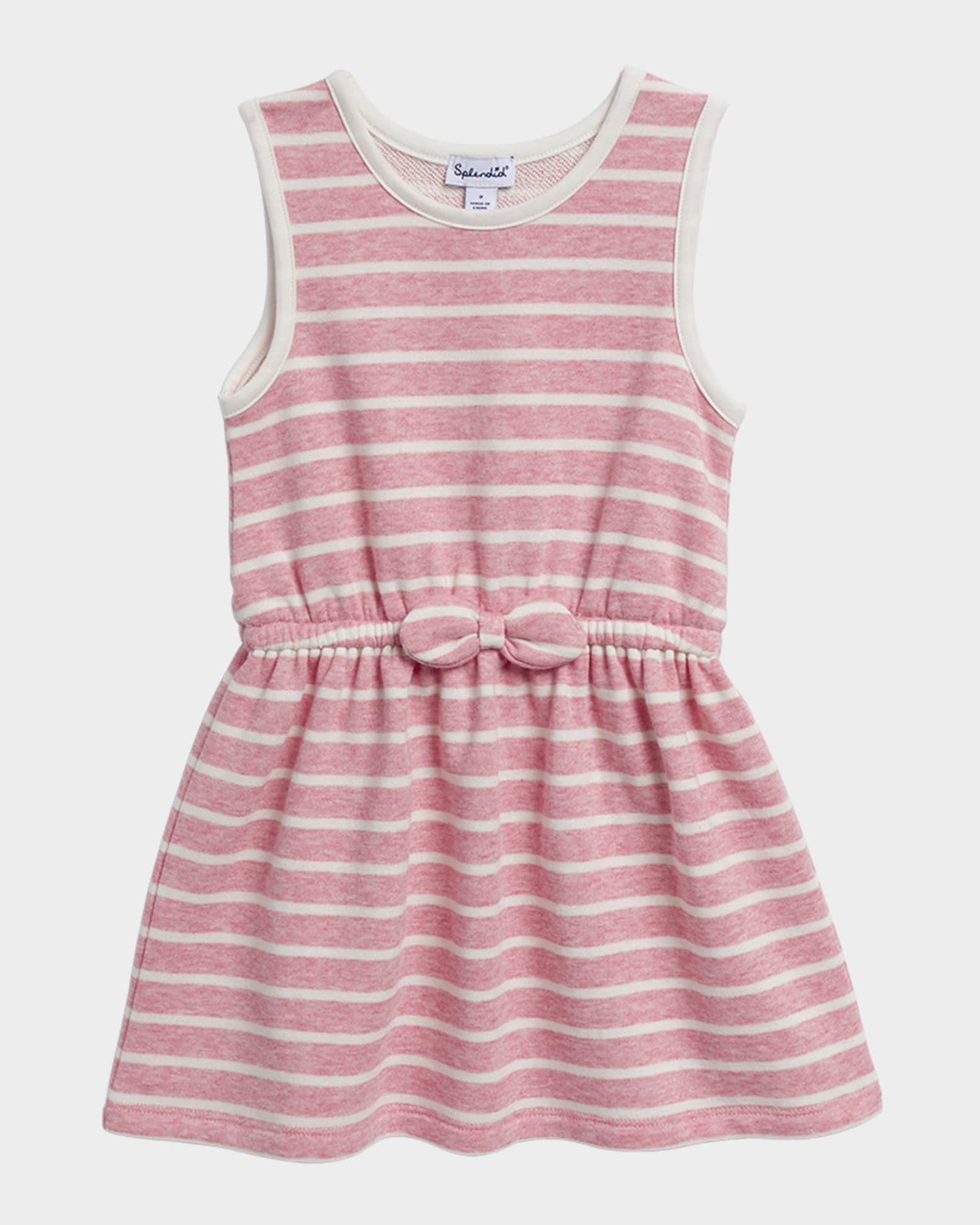 Girl's Boardwalk Striped Dress, Size 2-7 0