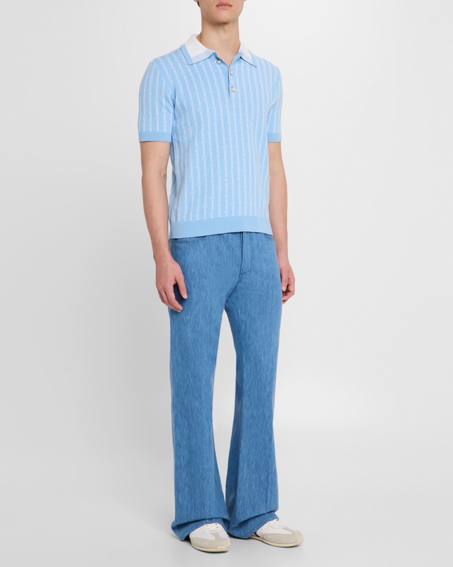 Men's Monogram Polo Shirt 1