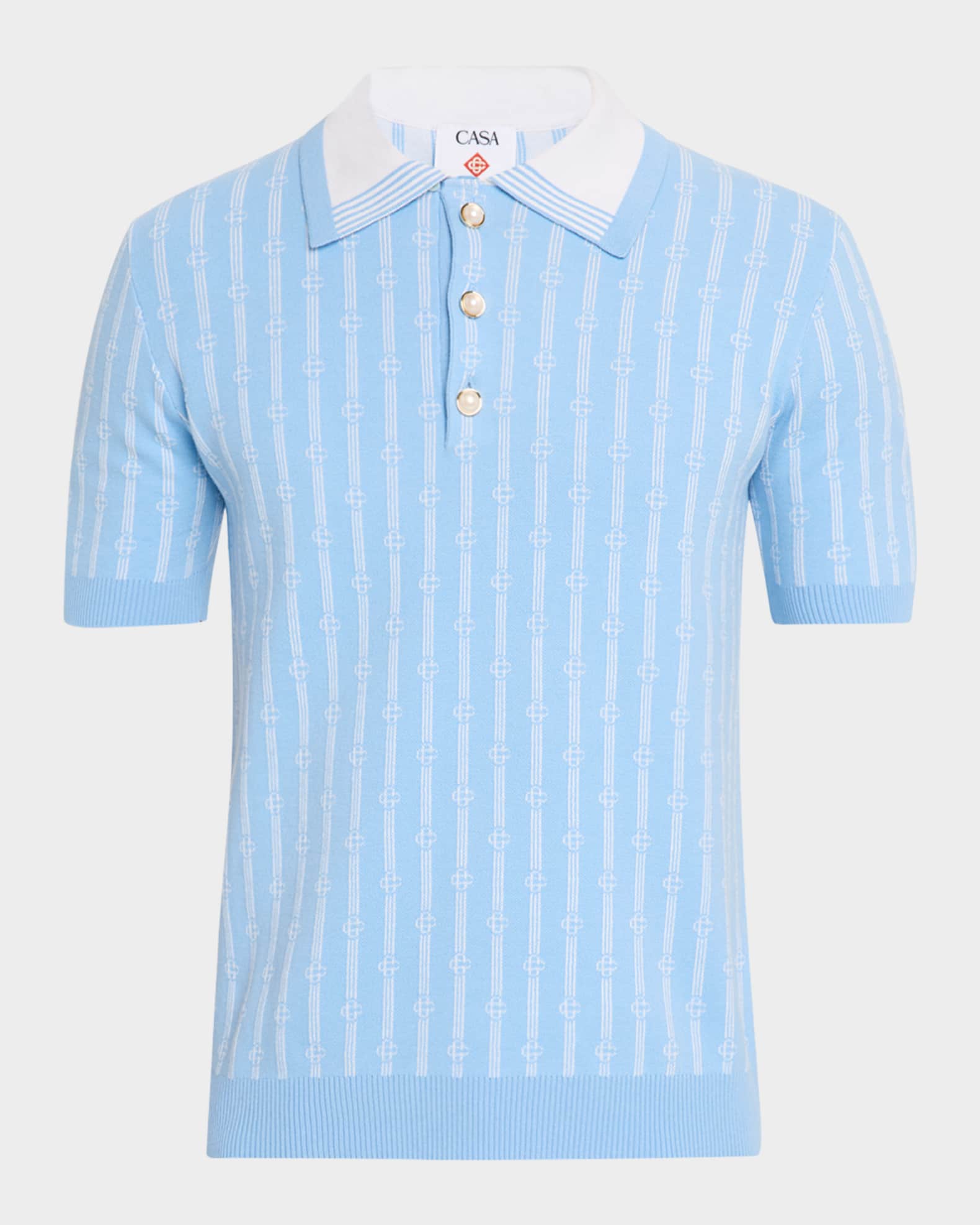 Men's Monogram Polo Shirt 0