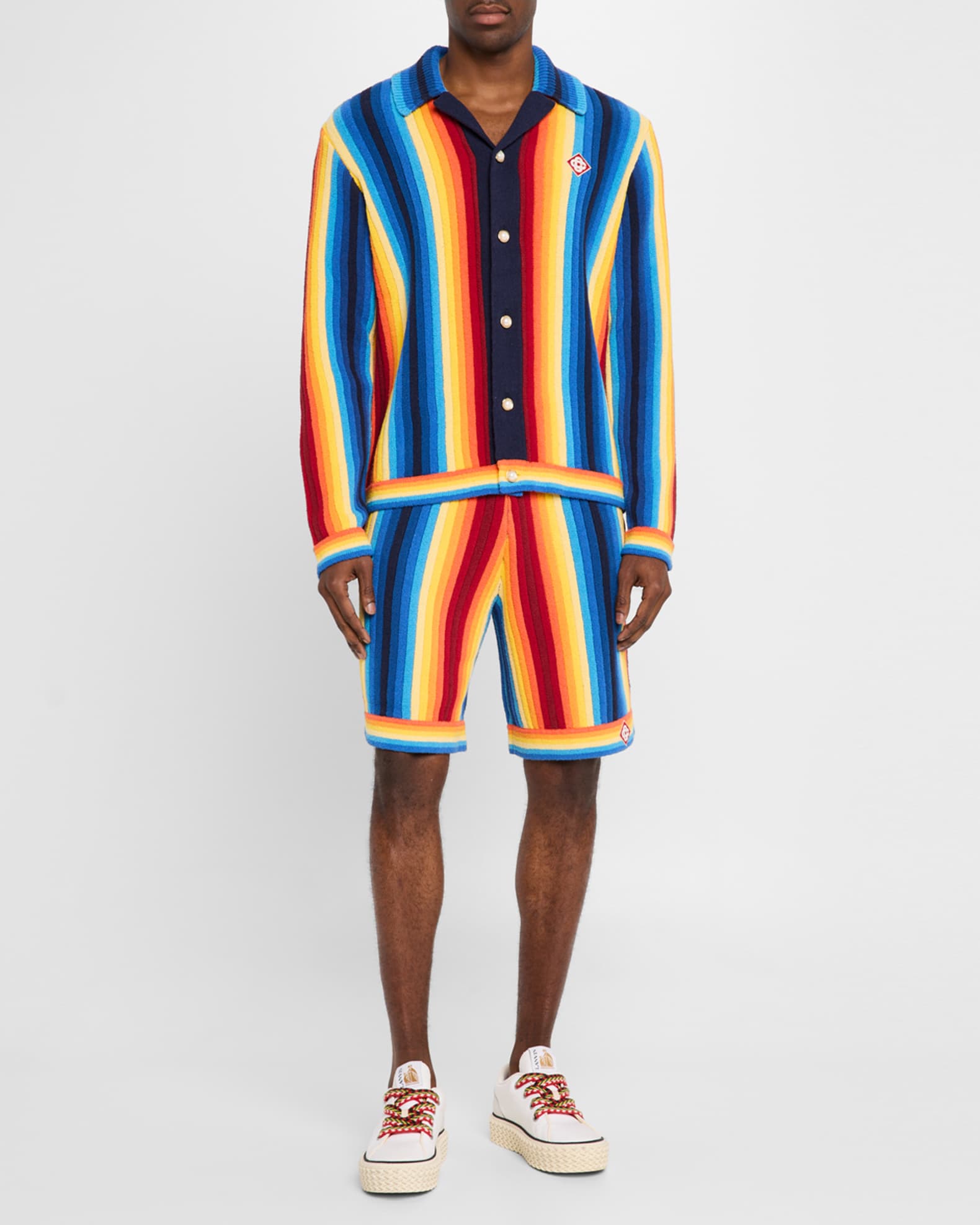 Men's Gradient Toweling Jacket - Thumbnail 2