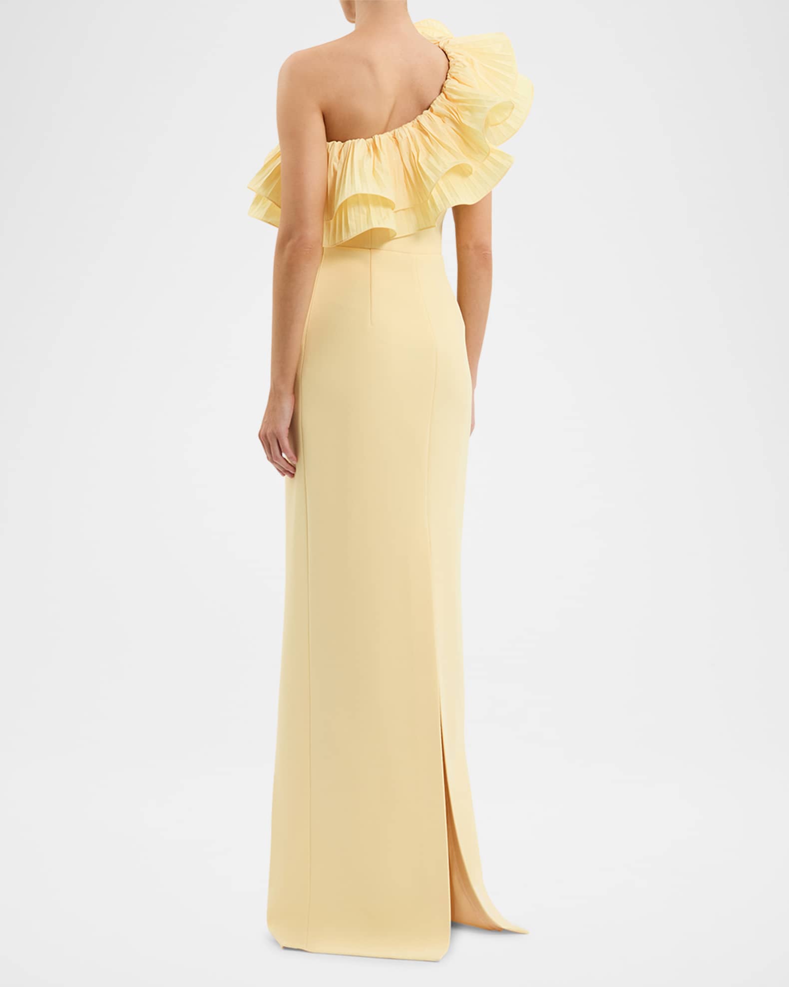 green emerald velvet dress Dahlia Blossom Gown – Rebecca Vallance main image 1