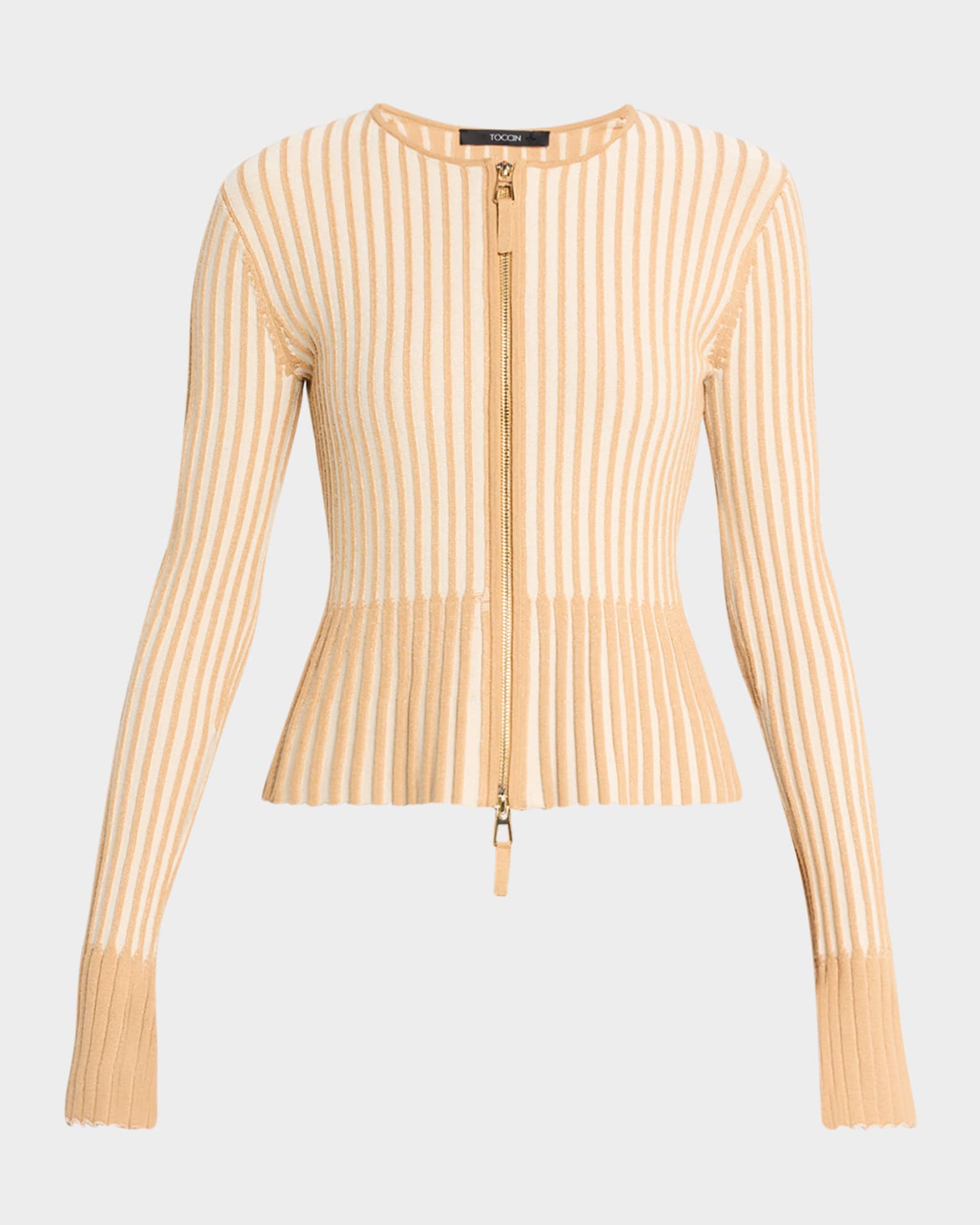 Priscilla Zip-Front Cardigan 0