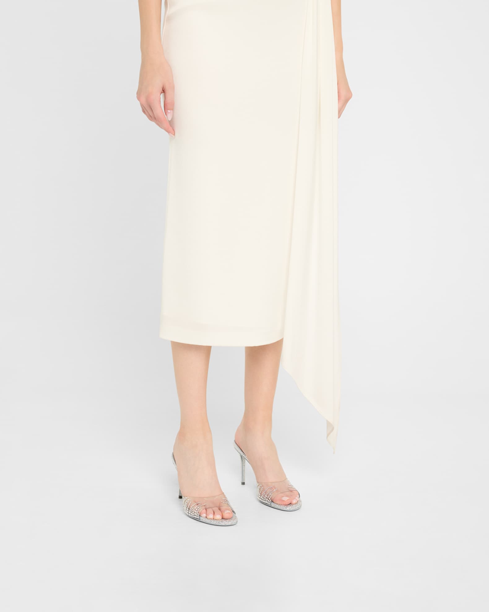 Crystal Flame Mules 1