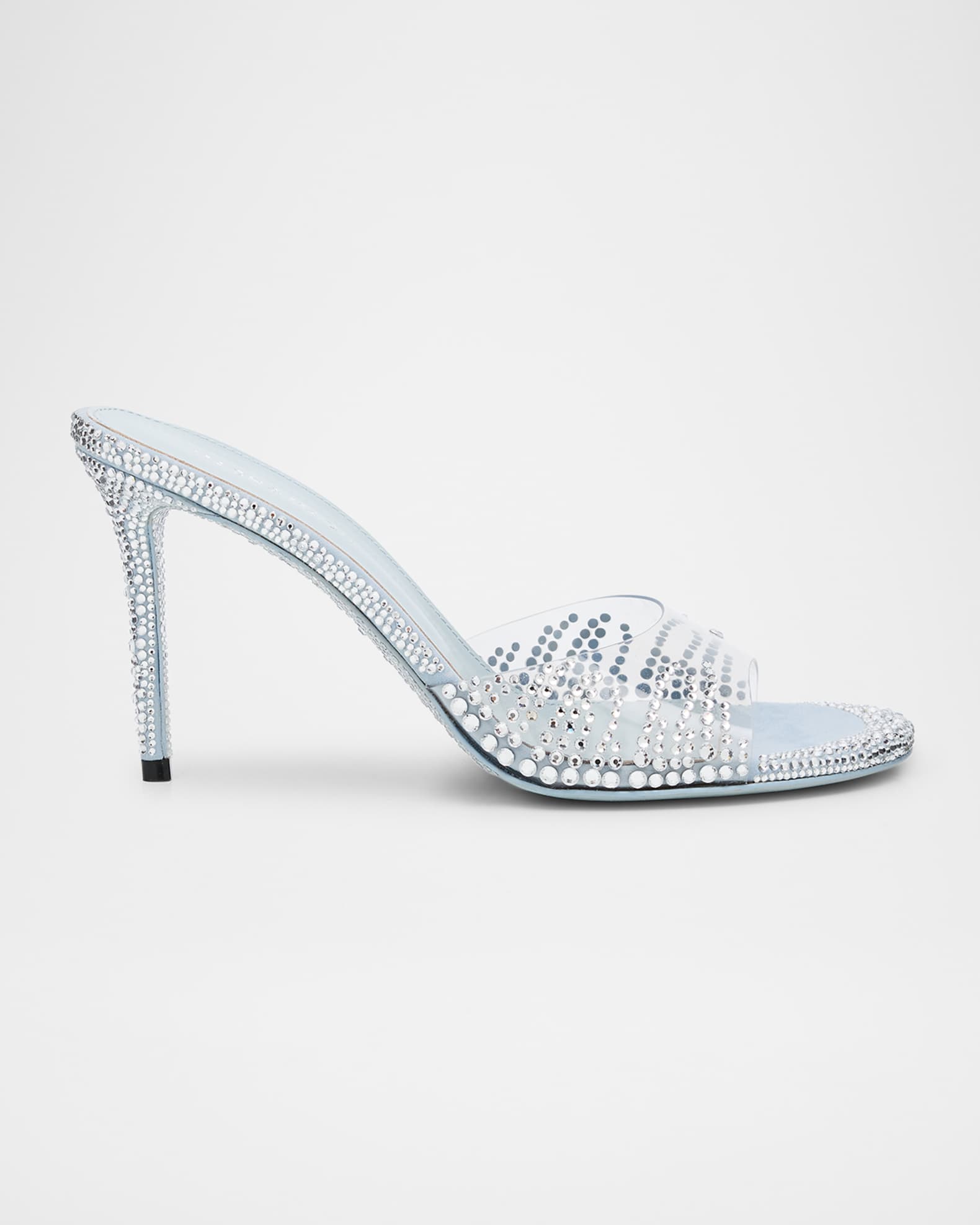 Crystal Flame Mules 0
