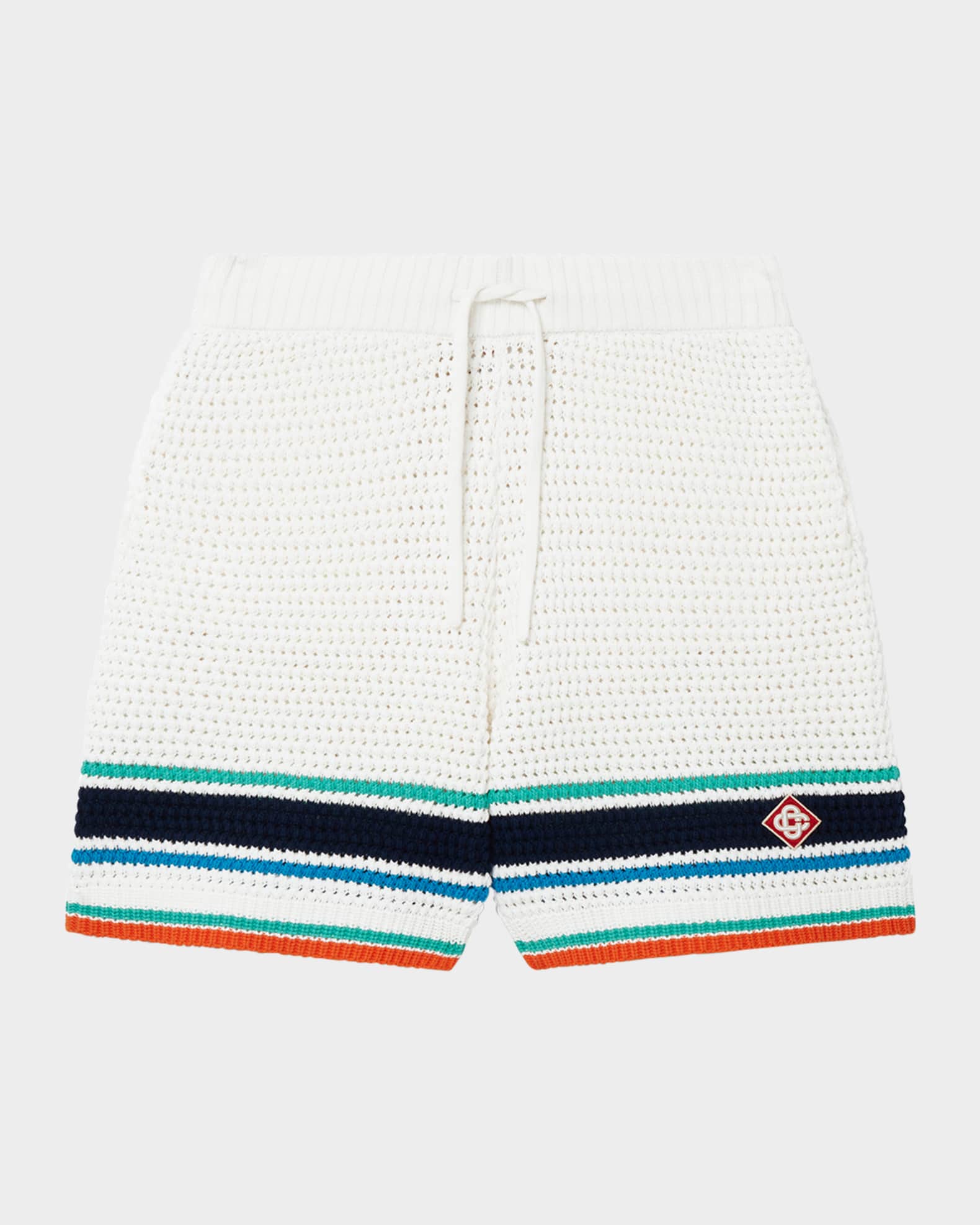 Men's Tennis Crochet-Effect Shorts 0