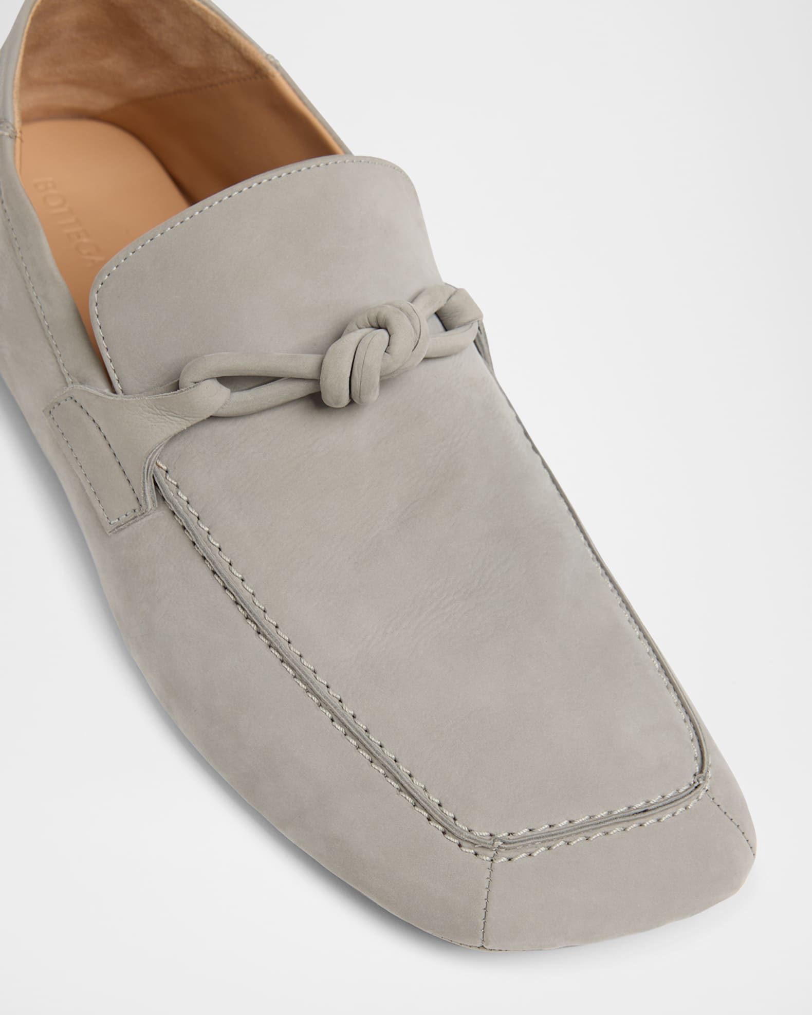 Bottega Veneta Men's Daddy Nubuck Collapsible-Heel Loafers