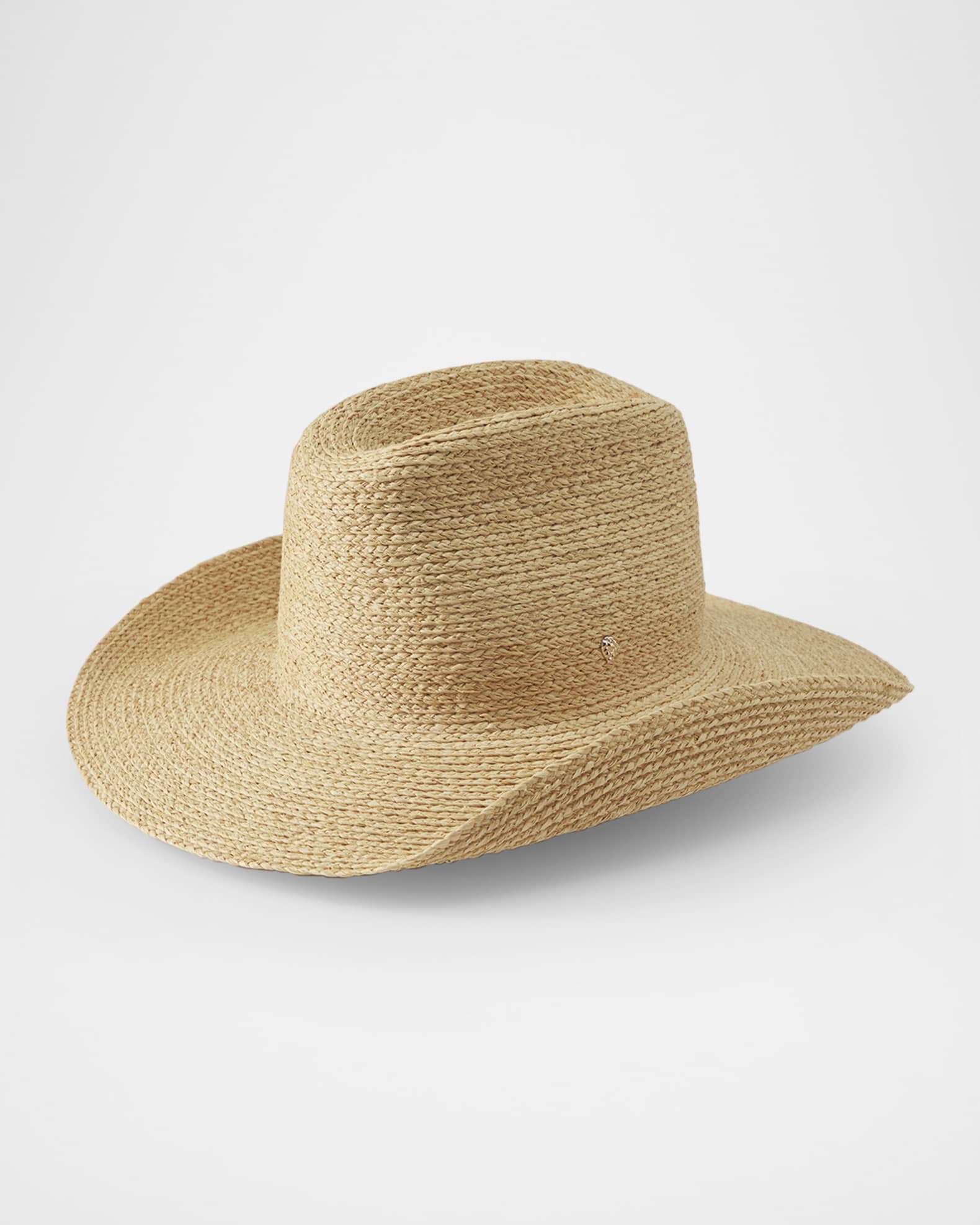 Helen Kaminski Adeline Briaded Raffia Cowboy Hat | Neiman Marcus