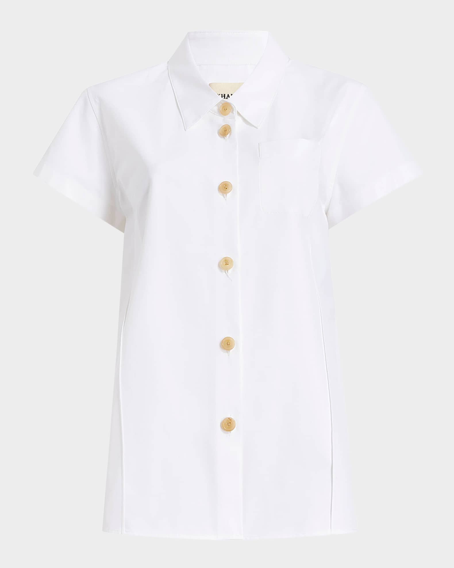 Keefe Short-Sleeve Button-Down Shirt 0