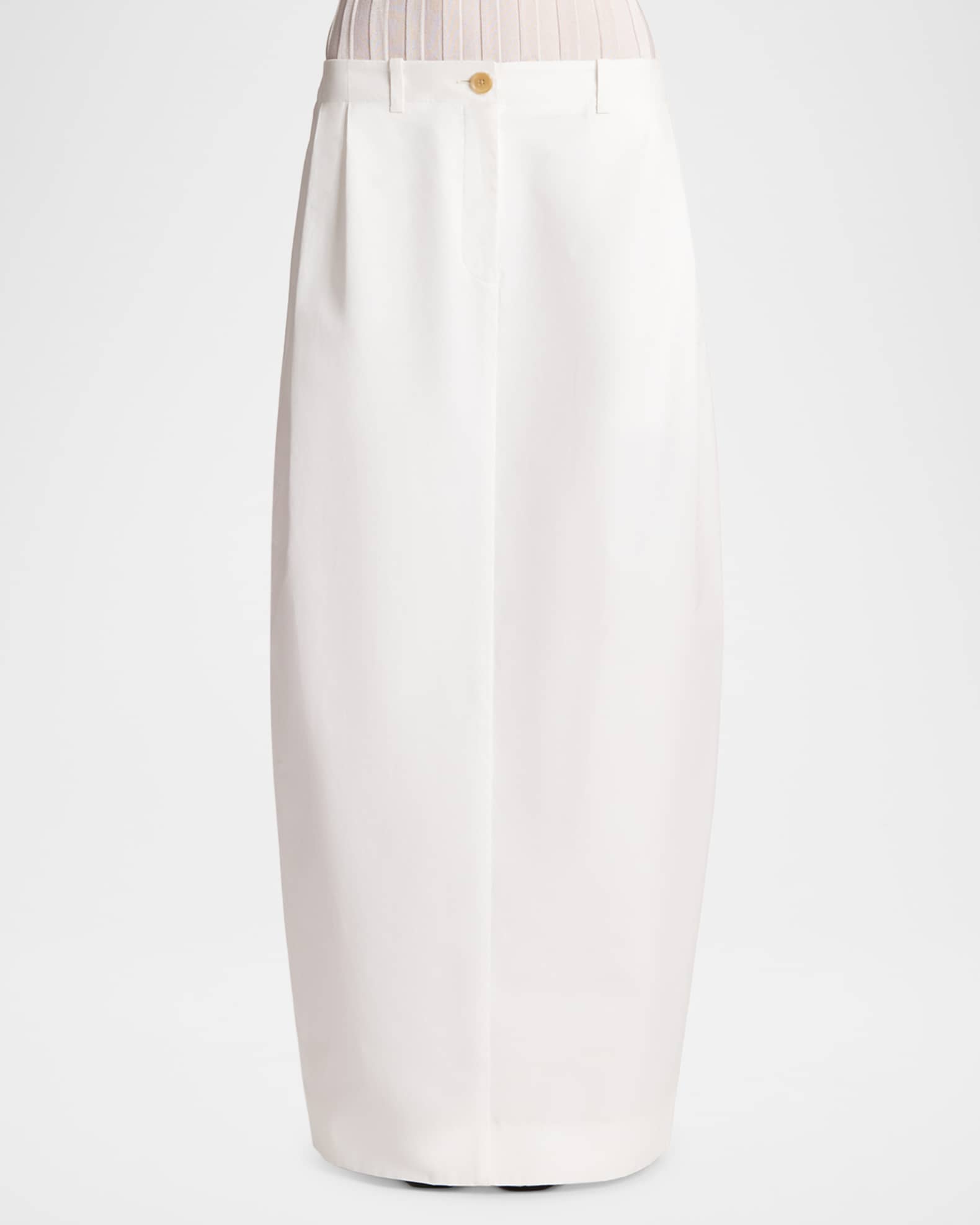 The Lucerne Pleated Maxi Skirt