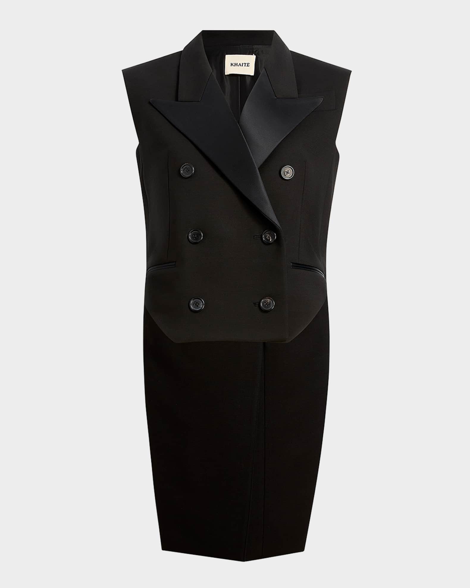 Orville Double-Breasted Tuxedo Vest 0