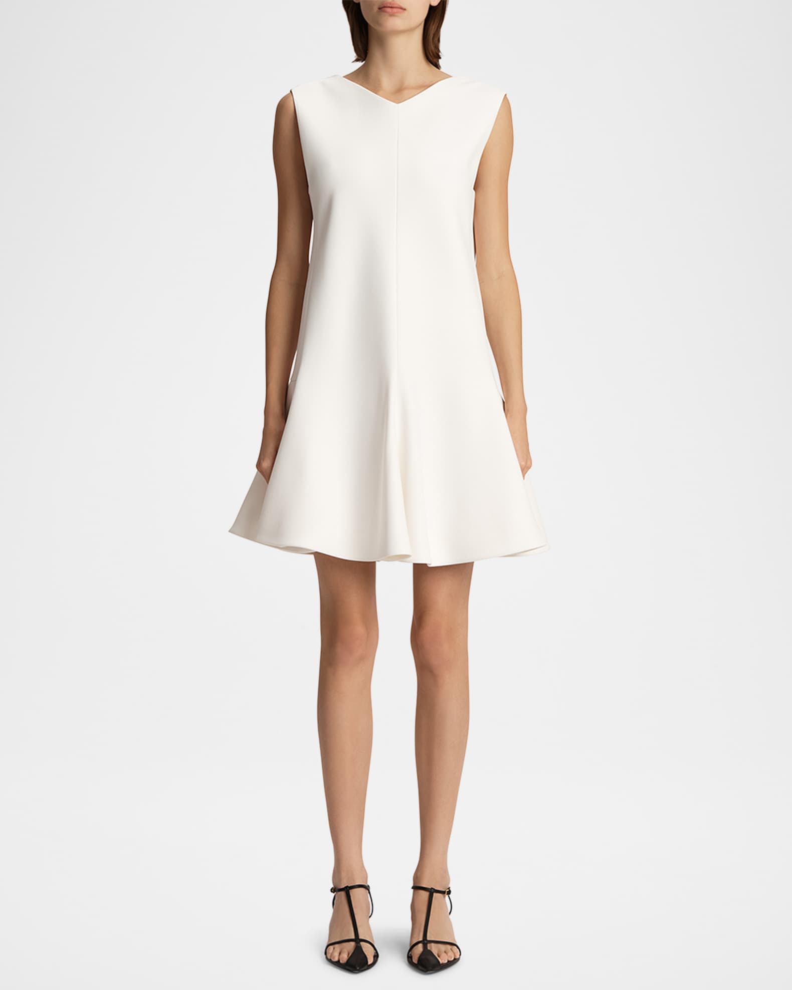 Mel V-Neck Low-Back Mini Dress 1