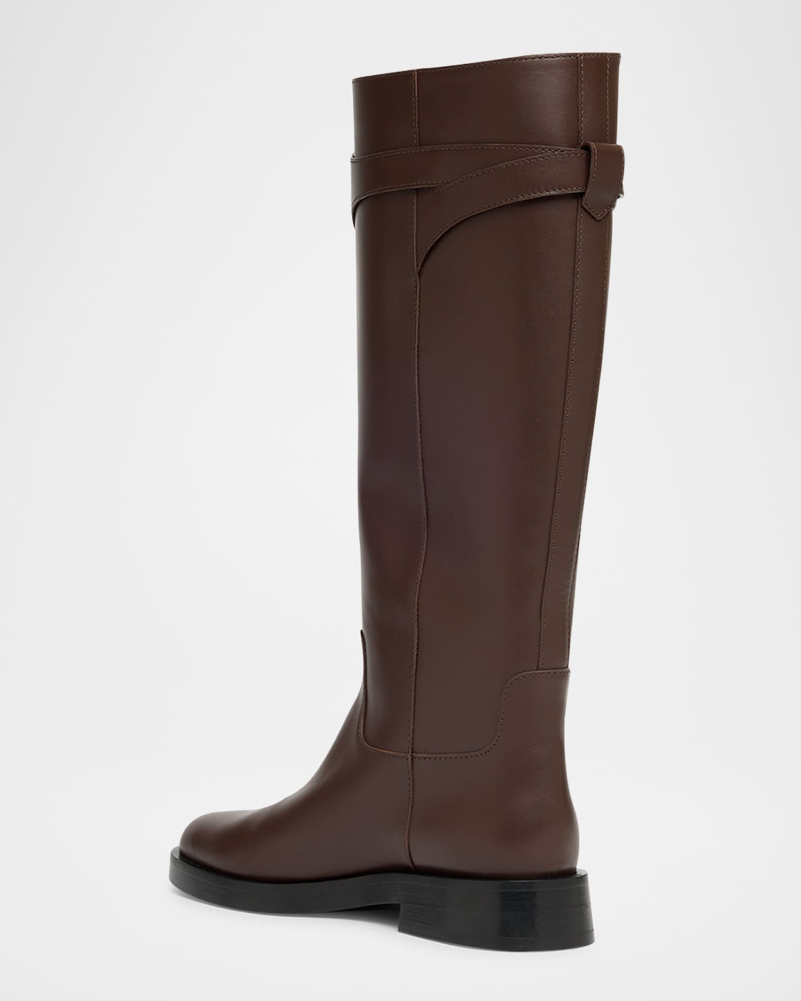 VALENTINO＞＞VLogo Signature レザーニーハイブーツ VALENTINO GARAVANI VLOGO レザー ニーハイブーツ | NET-A-PORTER