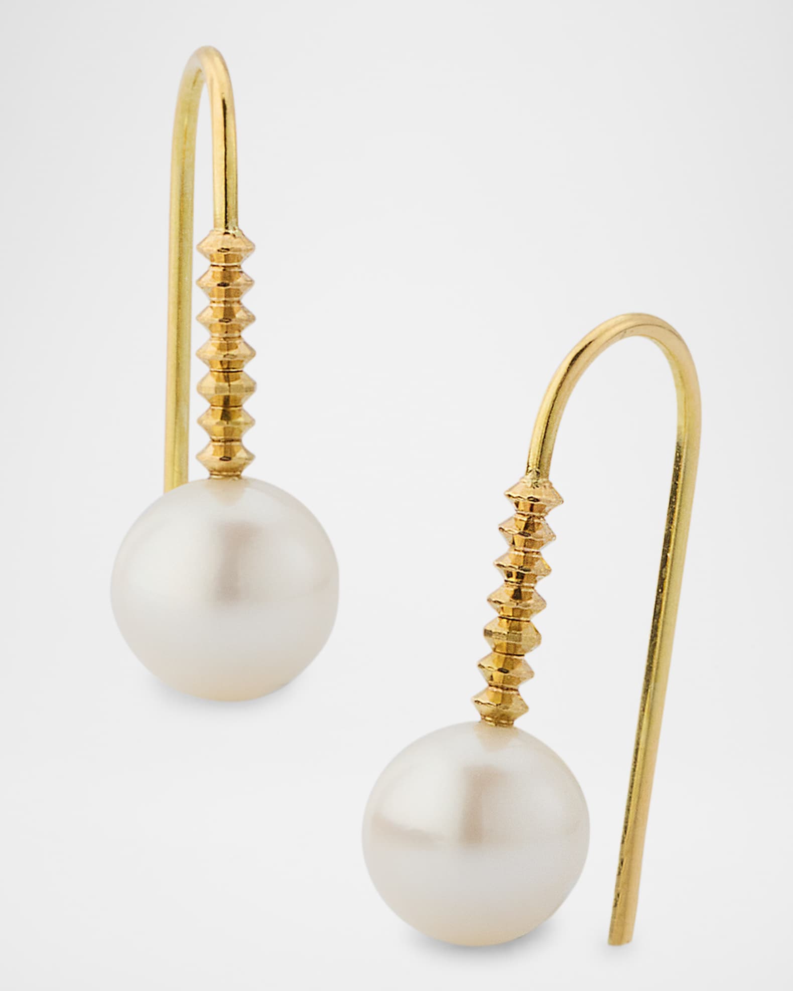 POPPY FINCH 18K Pearl Shimmer Earrings | Neiman Marcus