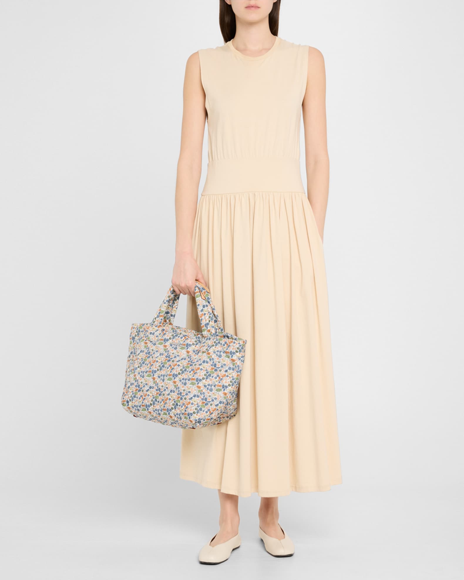 ma♡ MZ WALLACE Metro Deluxe Flower Quilted Tote Bag | Neiman Marcus