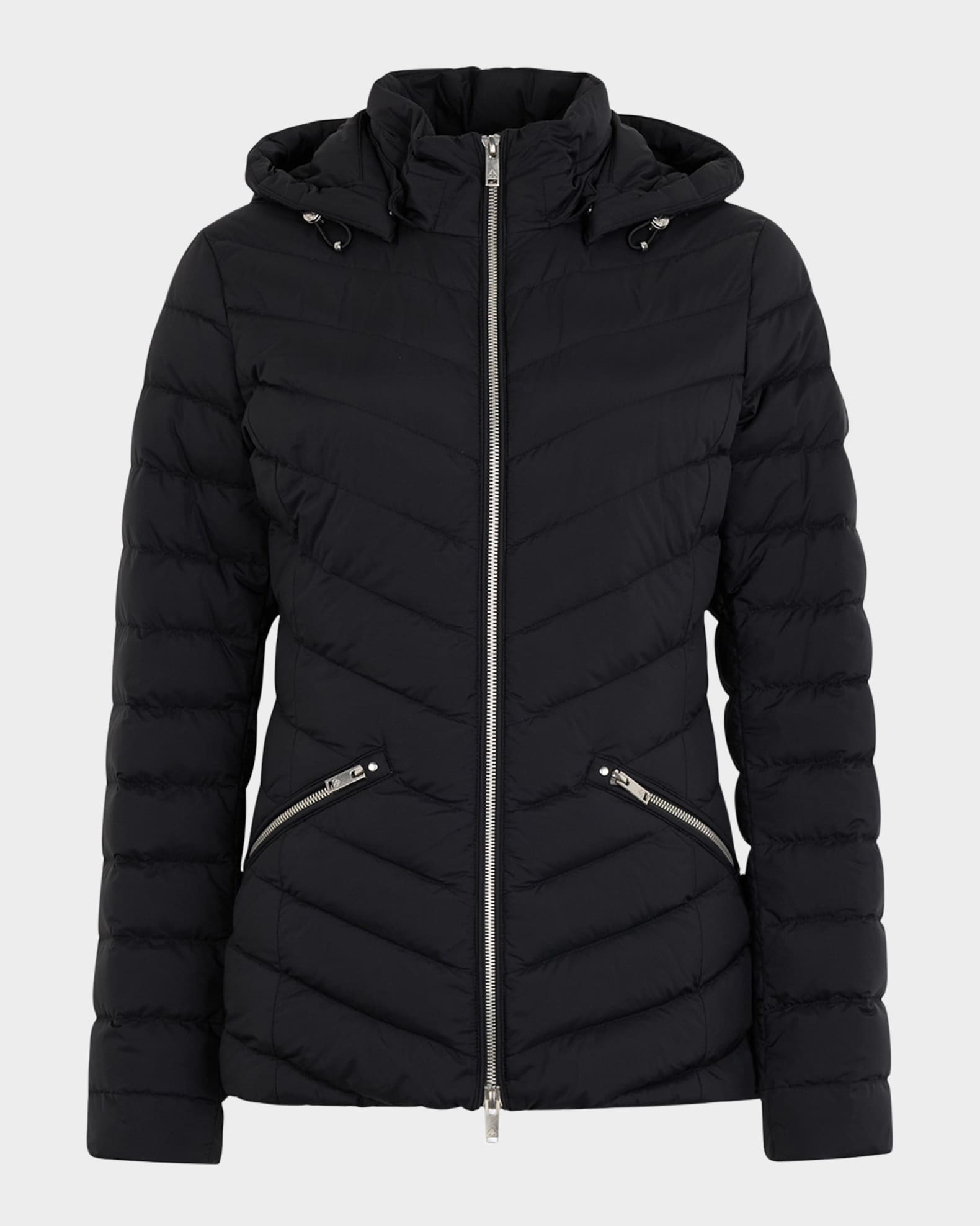 Lucille Air Down Hooded Puffer Jacket 0