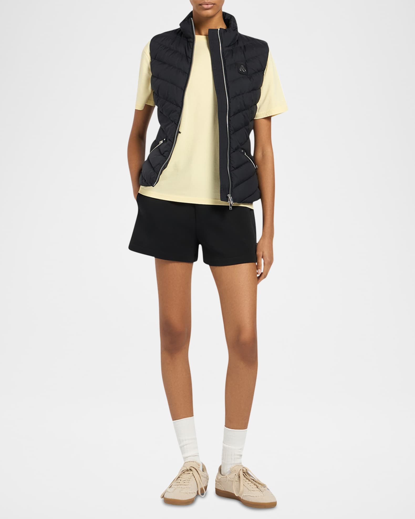 Marie Air Down Slim Puffer Vest 1
