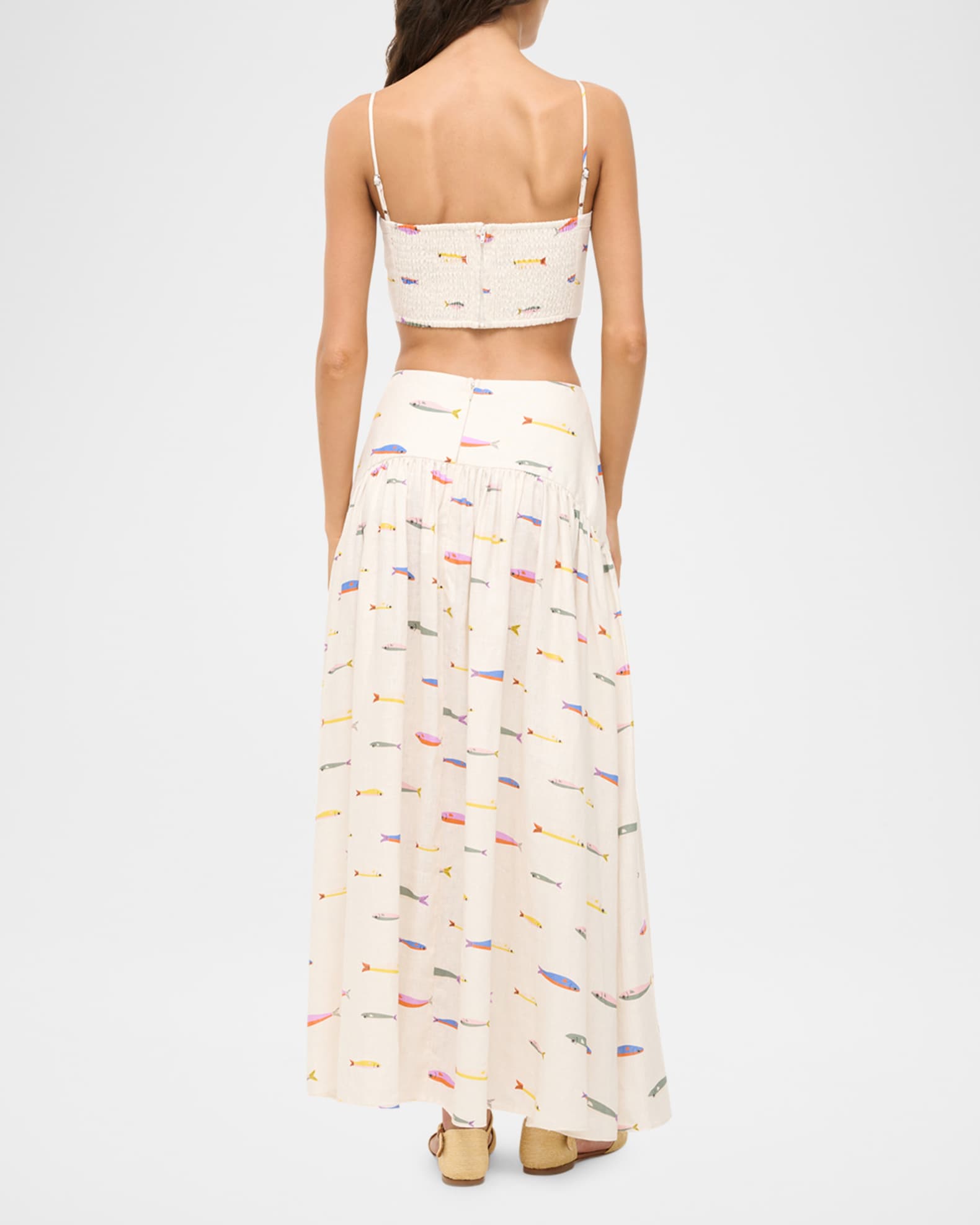 Procida Linen Maxi Skirt 1