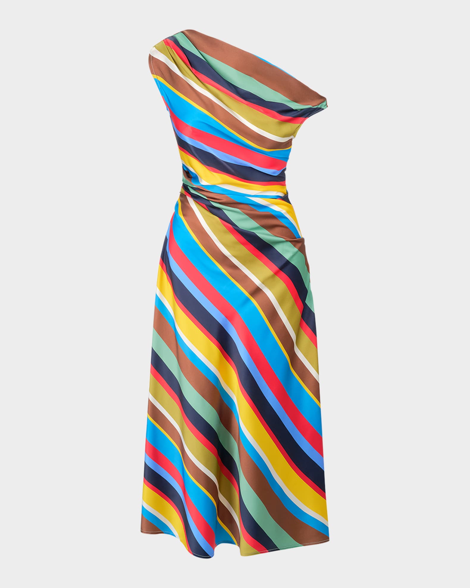 Phara Silk Midi Dress 0