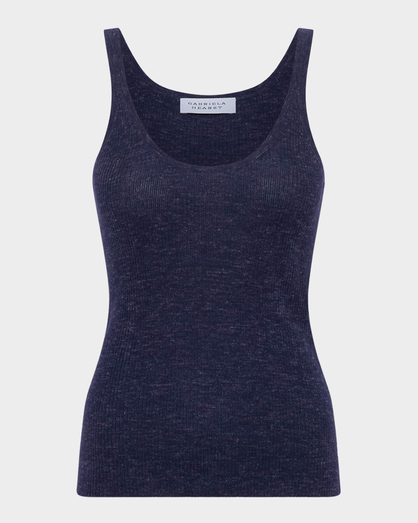 Cinxia Cashmere-Silk Knit Tank Top 0