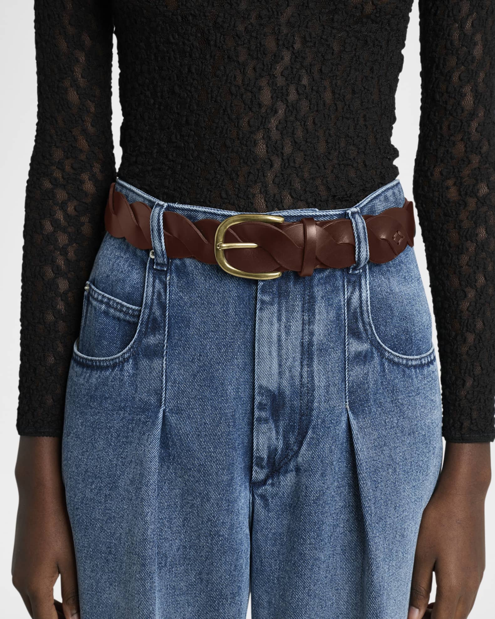 【関税込み】Isabel Marant タン Zigza ベルト Isabel Marant Zigza Belt | Neiman Marcus