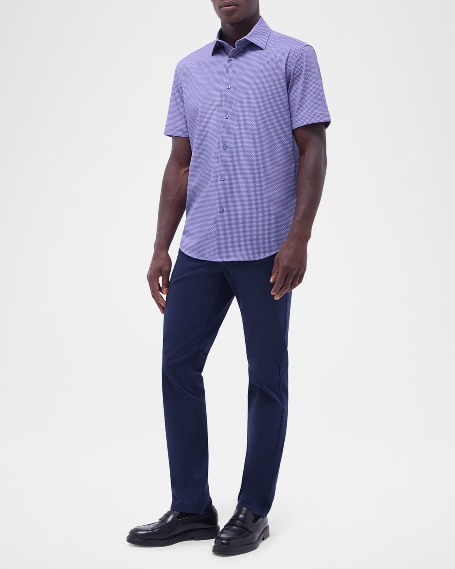 Men's OoohCotton Miles Sport Shirt - Thumbnail 2