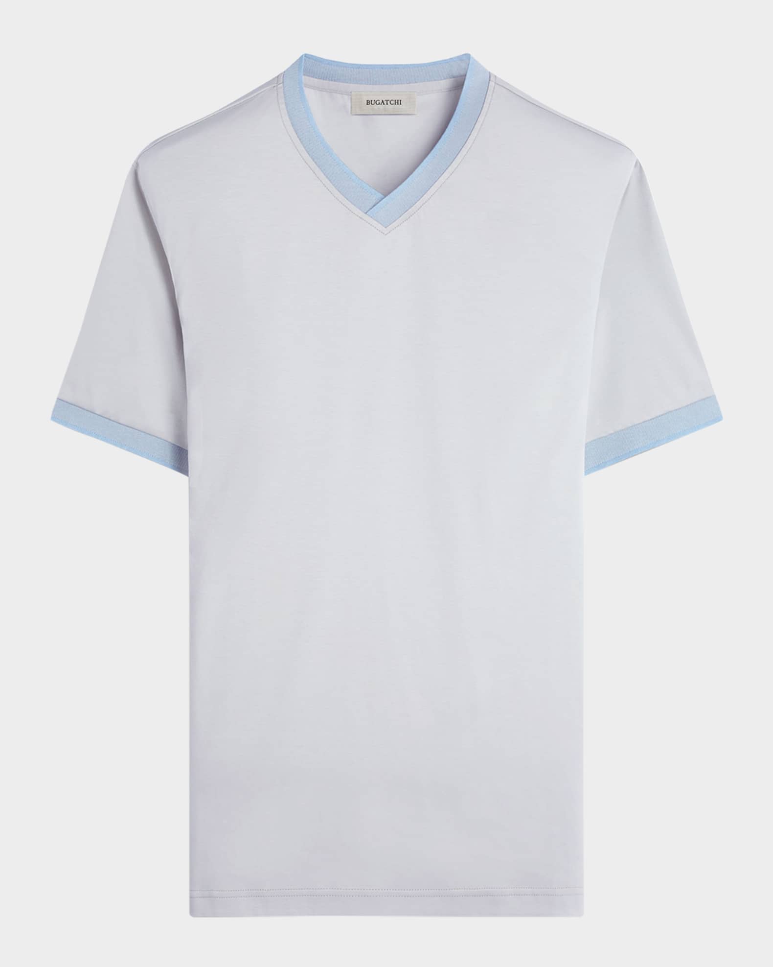 Men's Short-Sleeve V-Neck Shirt 0