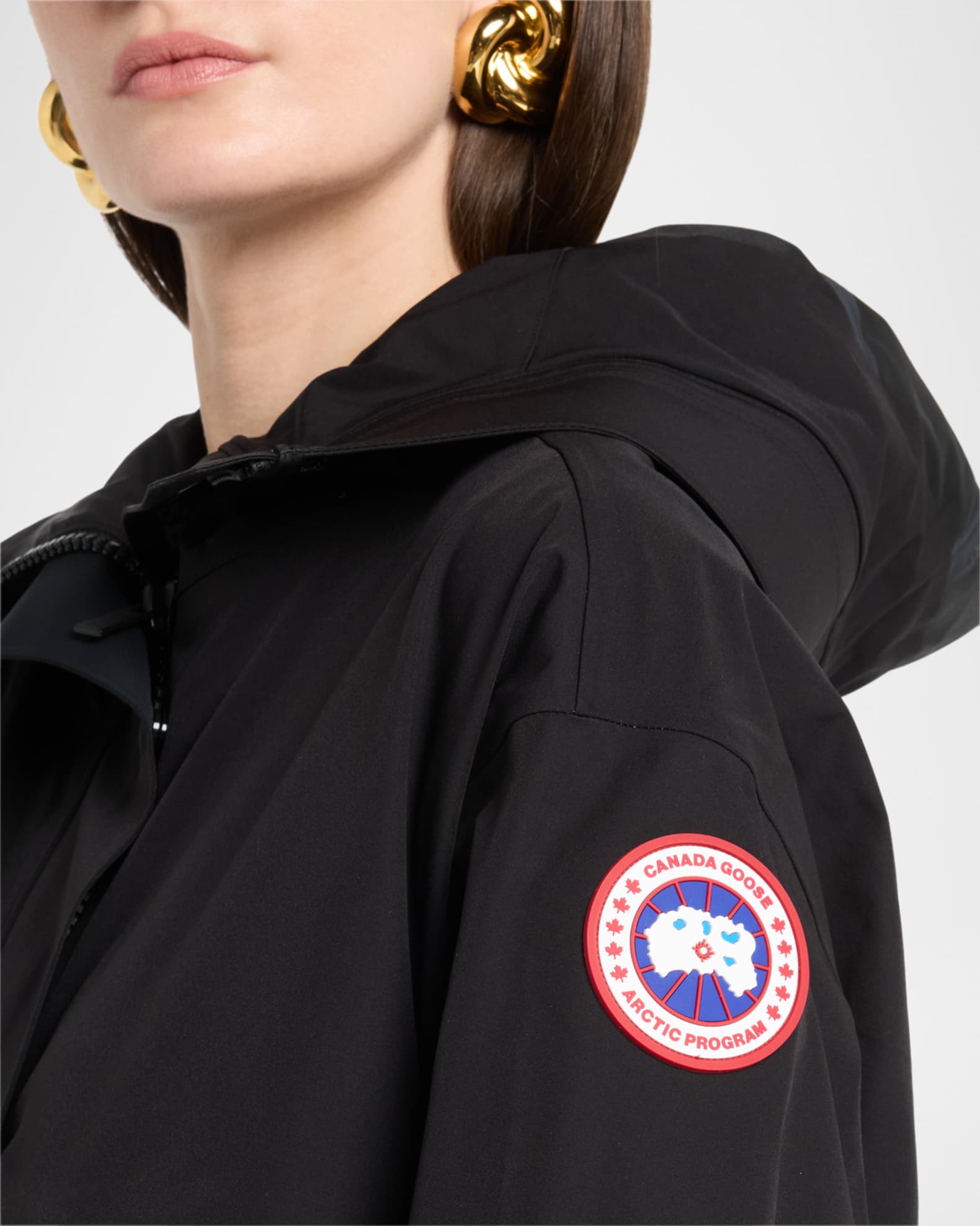 Canada Goose Tofino Hooded Rain Jacket | Neiman Marcus