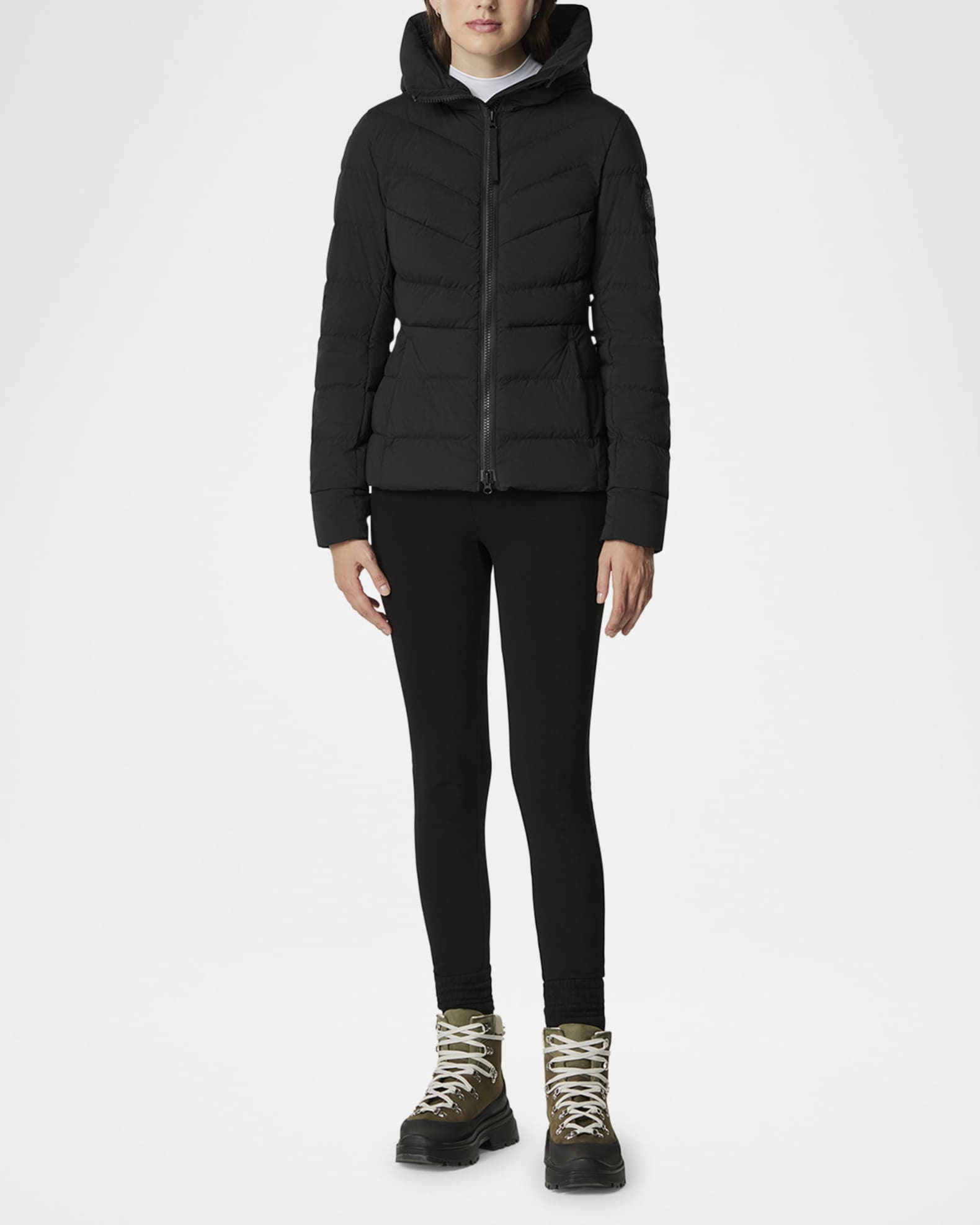 Clair Hooded Down Puffer Jacket 1