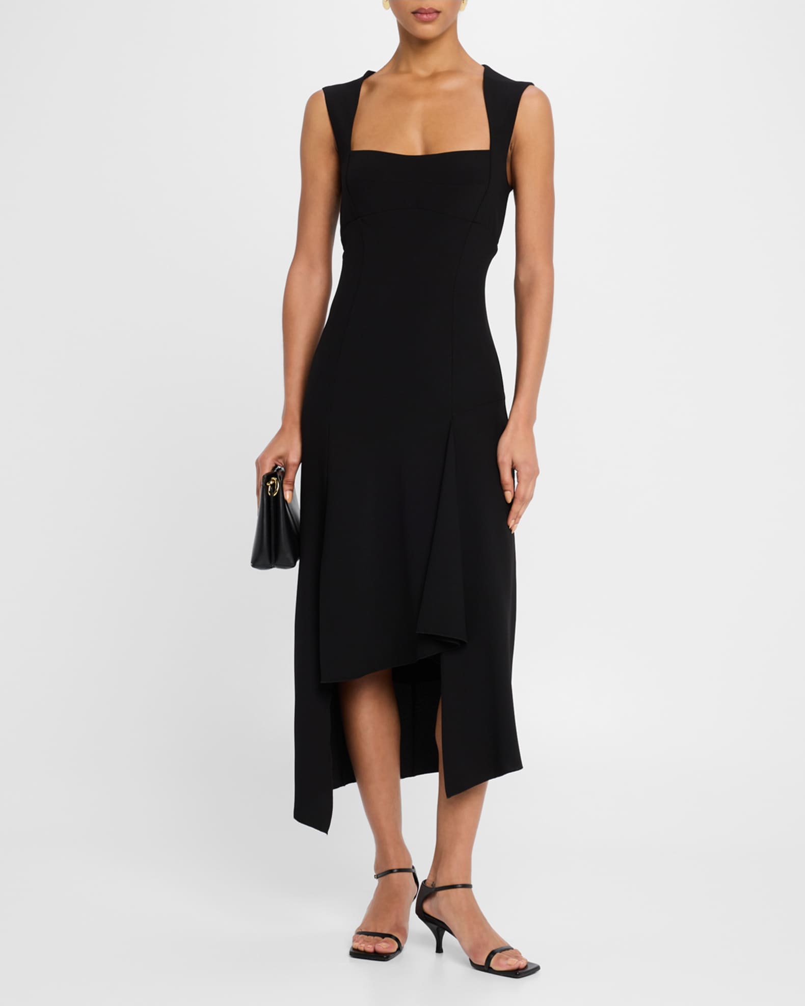 Collas Sleeveless High-Low Midi Dress  1