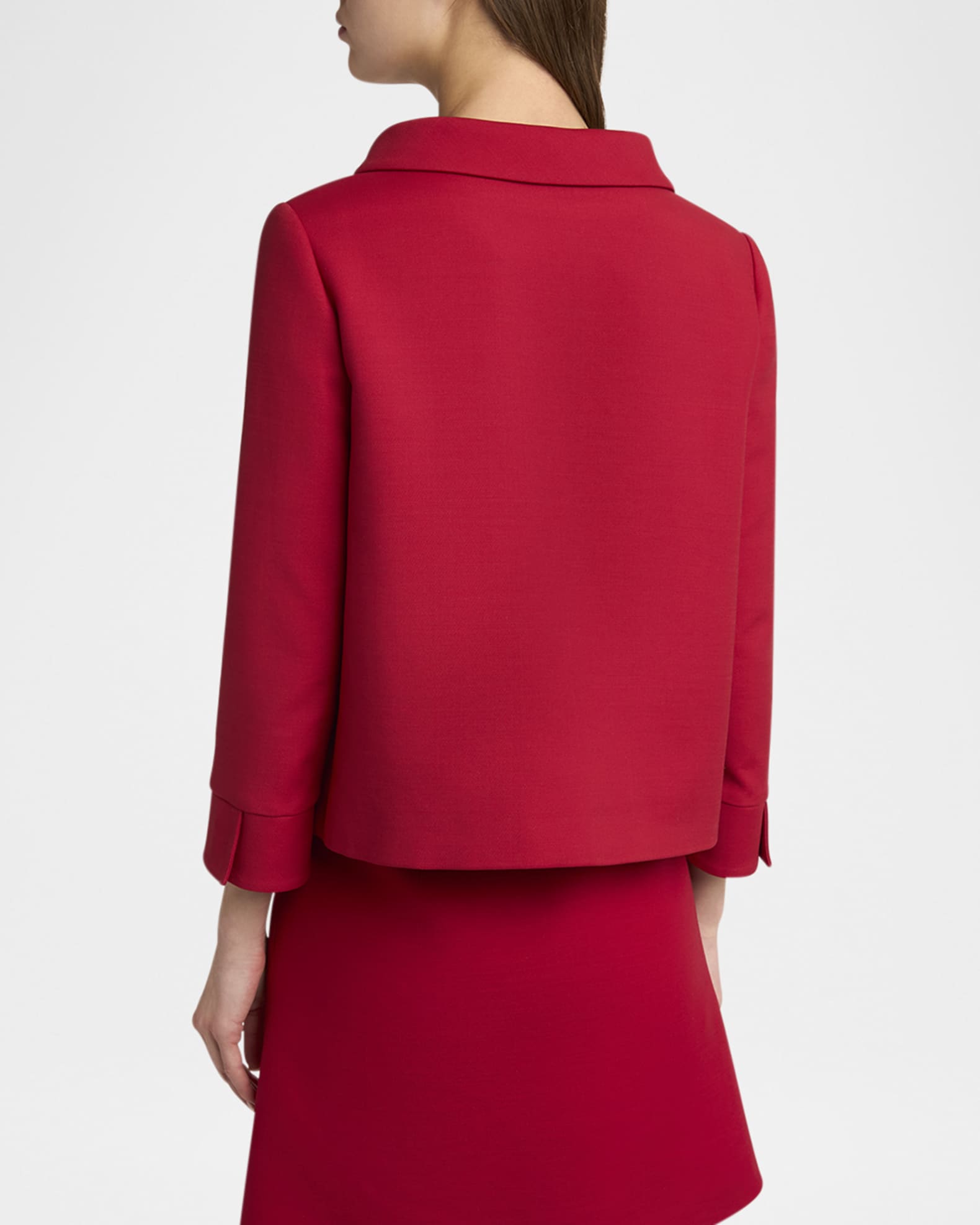 ジャケット VALENTINO GARAVANI CREPE COUTURE BLAZER Crepe Couture Blazer for Woman in Celestial Blue | Valentino US