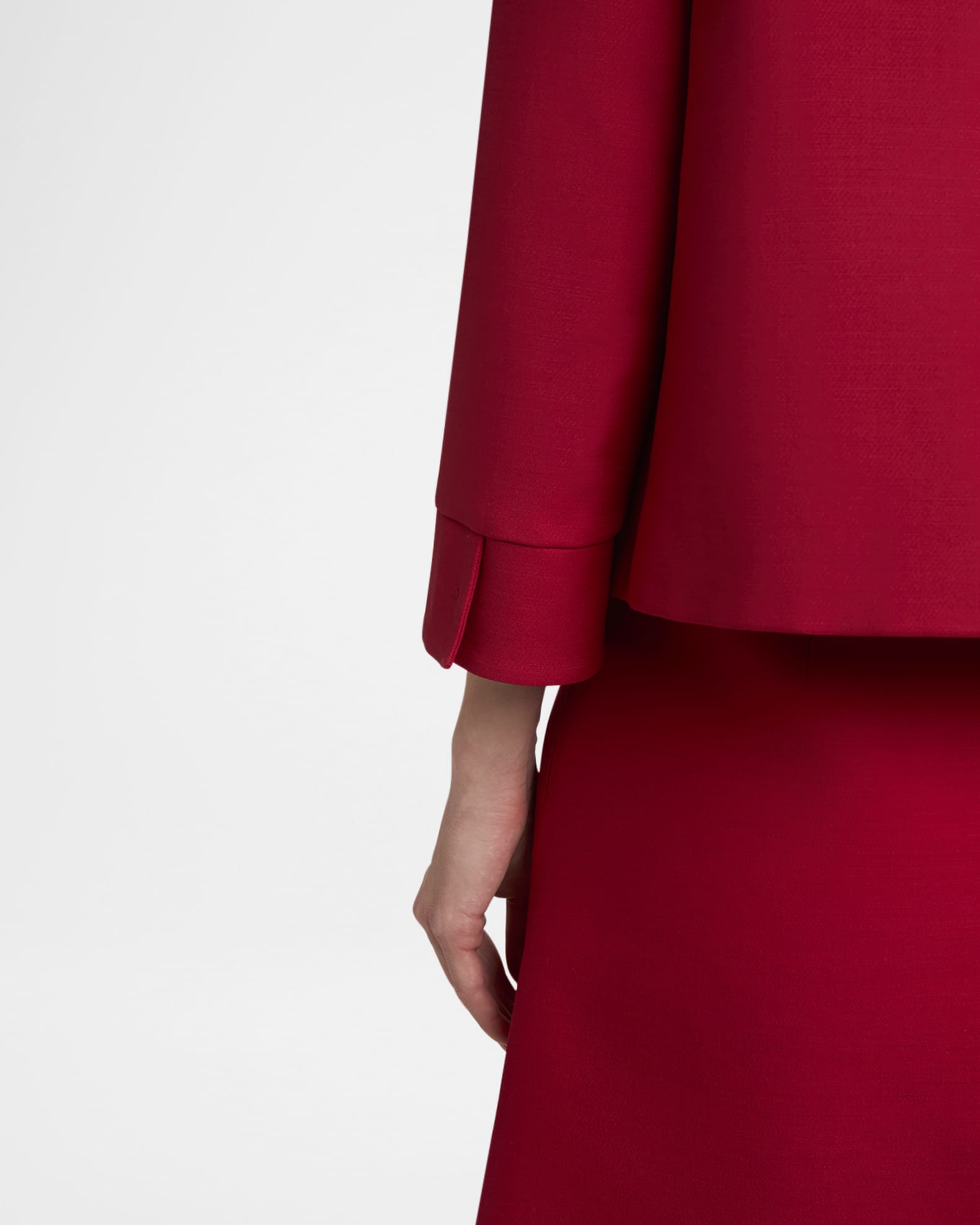 Valentino Garavani Crepe Couture Heart Button Jacket