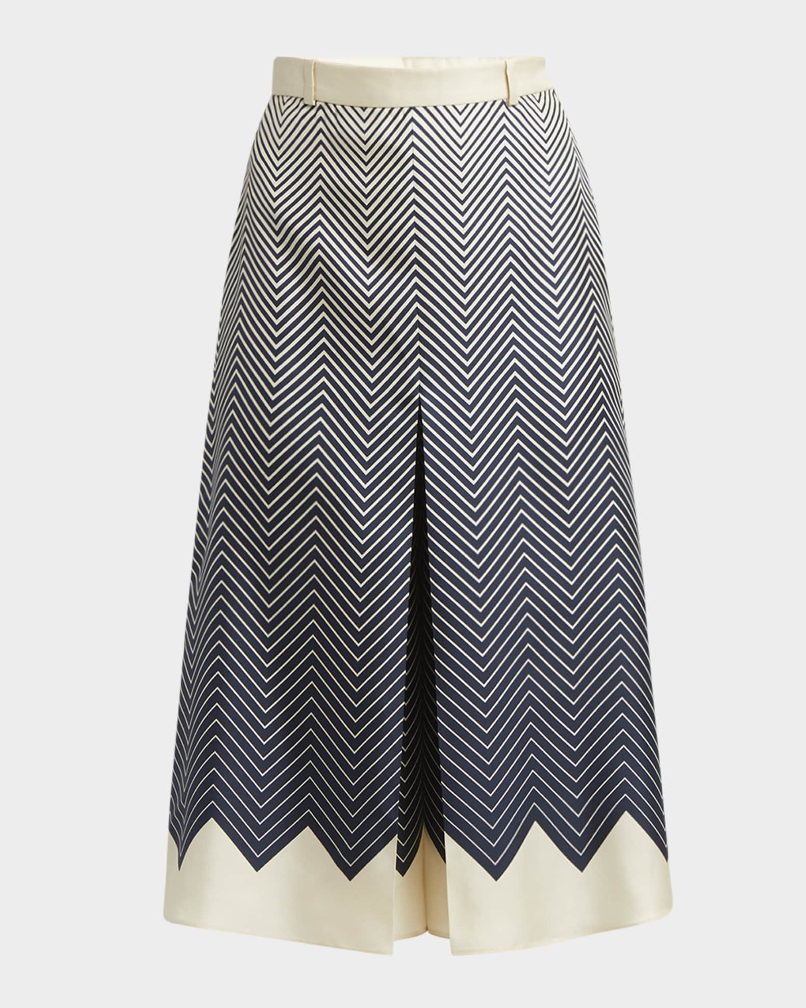 スカート VALENTINO GARAVANI Short skirt, 40 (S) VALENTINO GARAVANI Skirt-effect embellished wool and silk