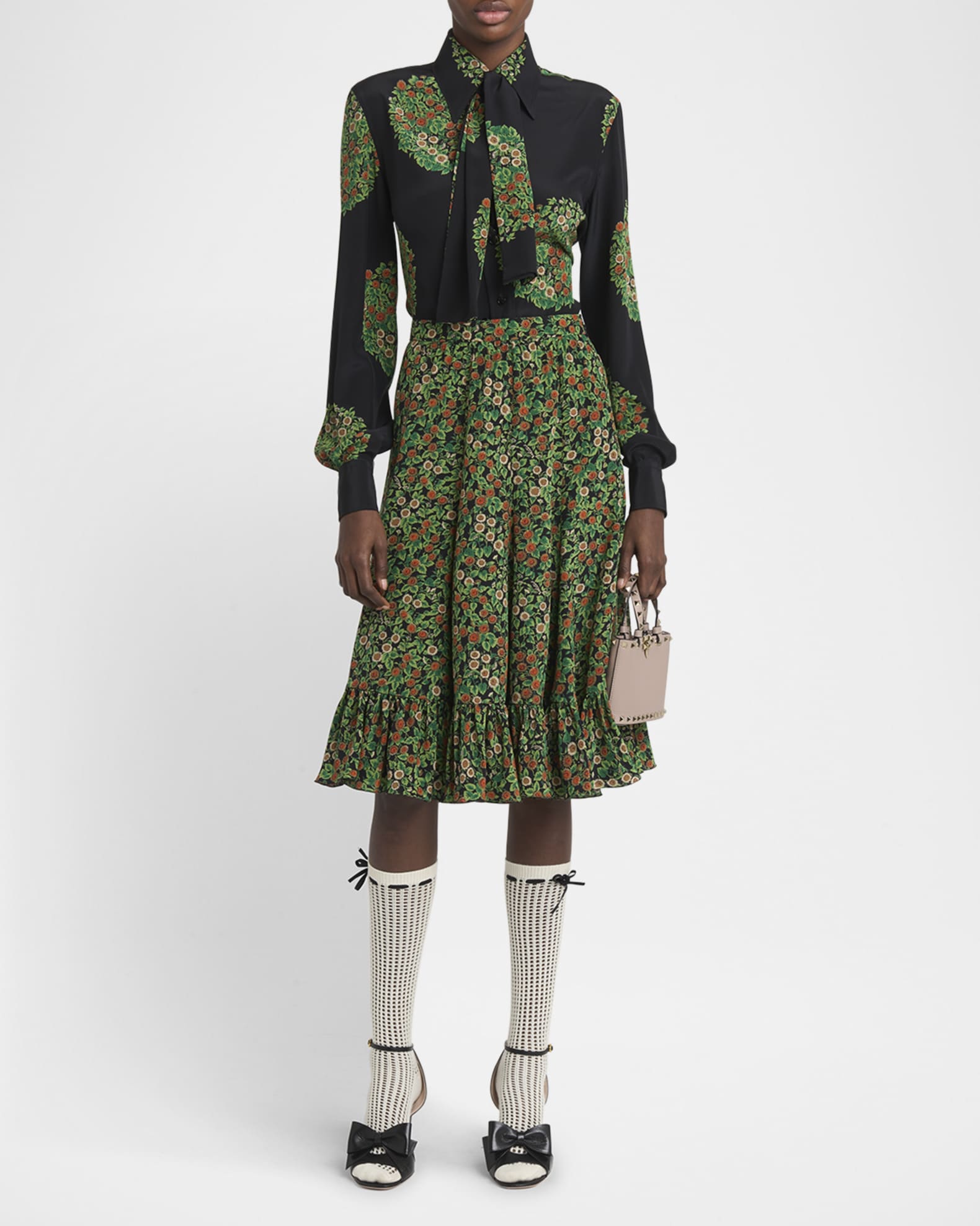 Petales Damour Margherita Ruffle Skirt 1