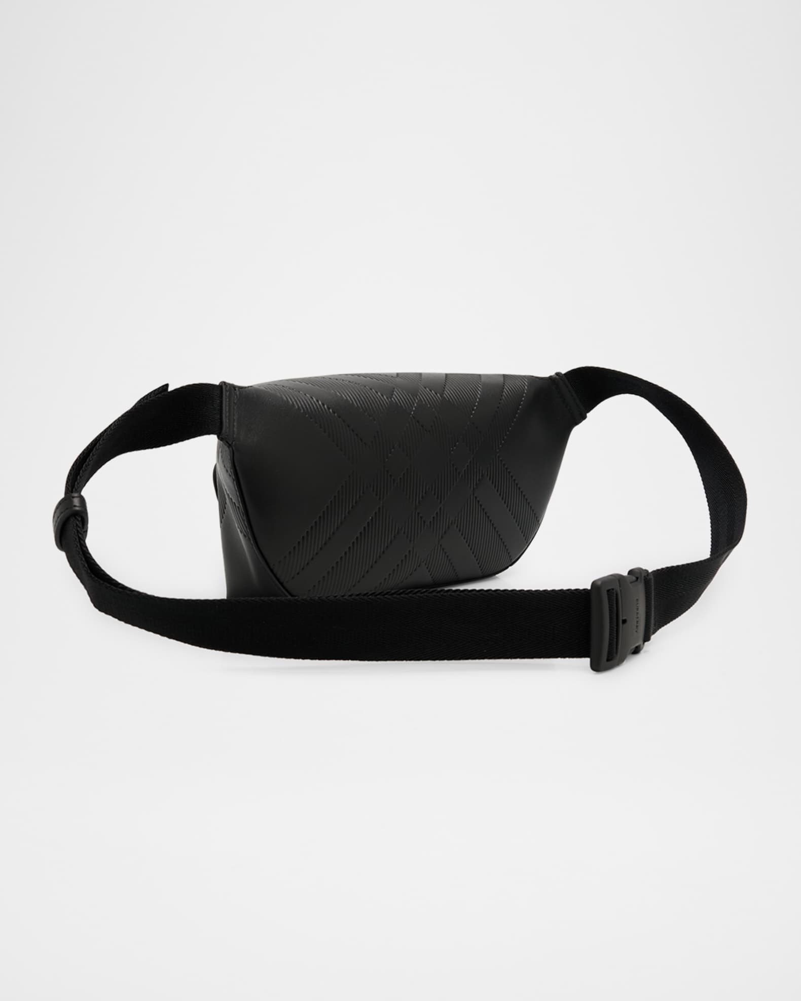 ショルダーバッグ Burberry FW25 Black canvas belt bag Burberry FW25 Black canvas belt bag (8111402 A1189
