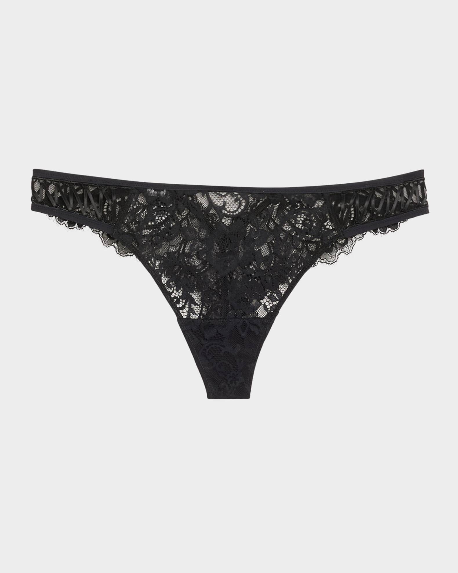 Desirs De Venise Lace & Tulle G-String 0