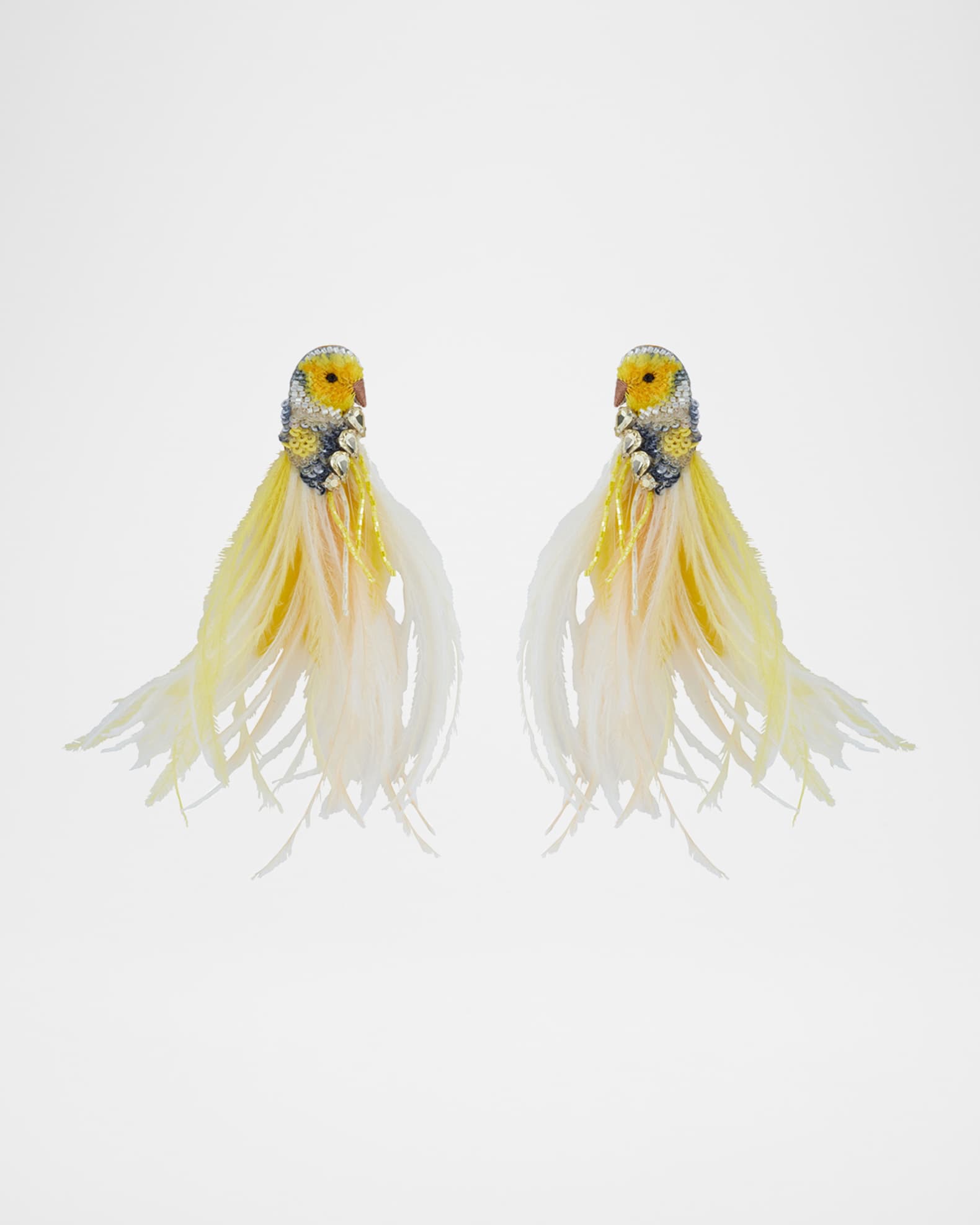 Amarillo Bird Earrings 0