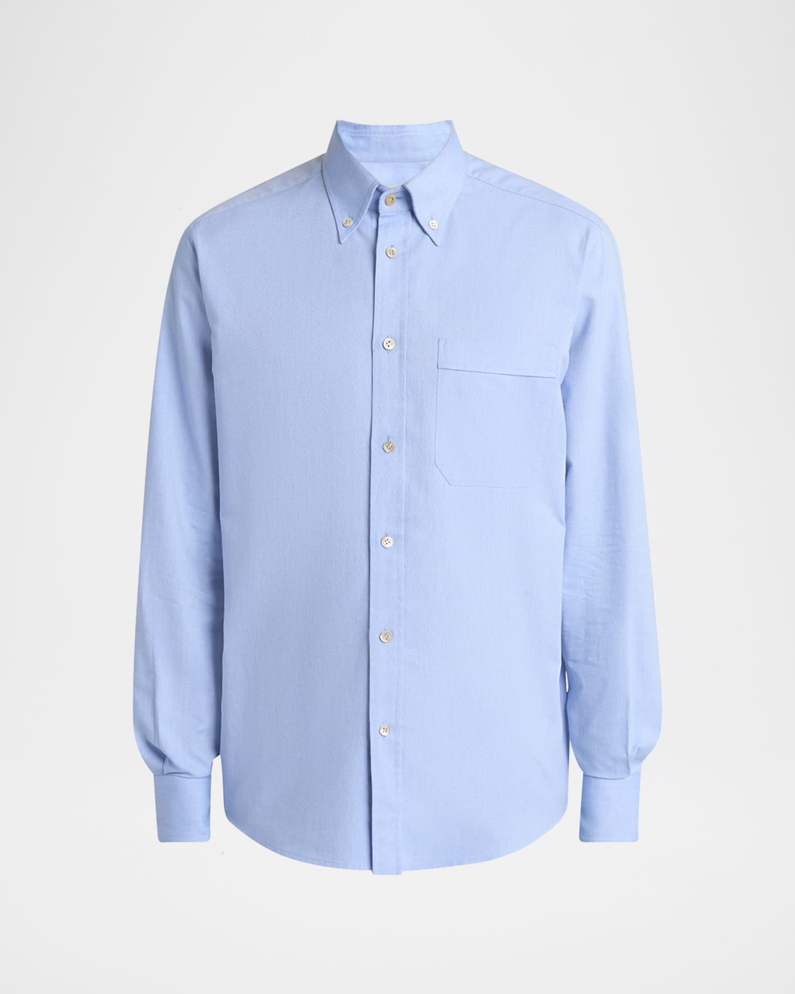 mens oxford dress shirts Men's Blue Oxford Button-Down Shirt – Ike Behar